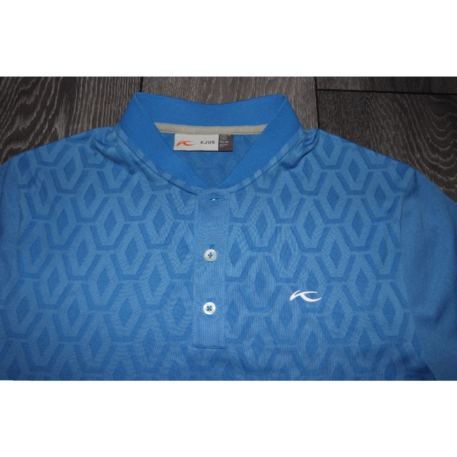 KJUS KJUS Polo Shirt Golf Blue M Mens Short Sleeve Collared Low Collar Ultra-Light Soft Fabric Size US M / EU 48-50 / 2 - 2 Thumbnail