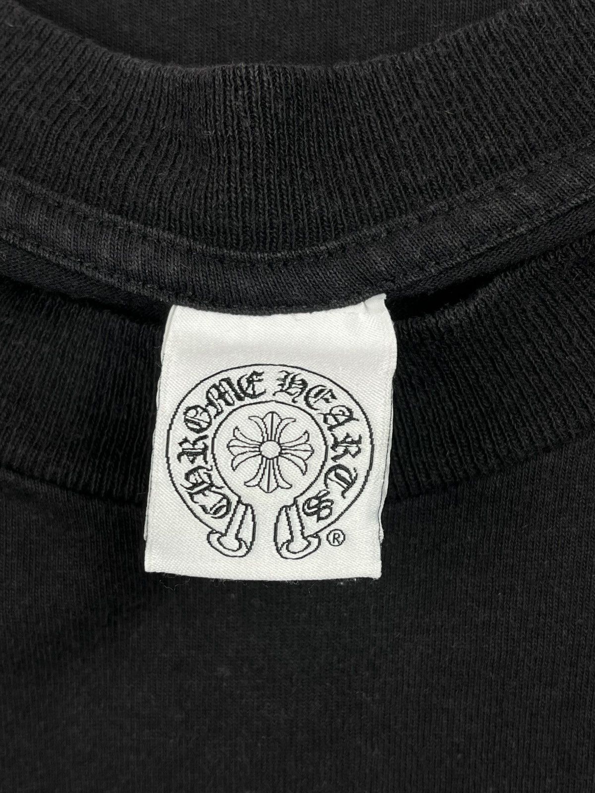 Chrome Hearts Chrome Hearts Vintage Star Scroll Logo Faded Pocket Tshirt Size US M / EU 48-50 / 2 - 7 Thumbnail