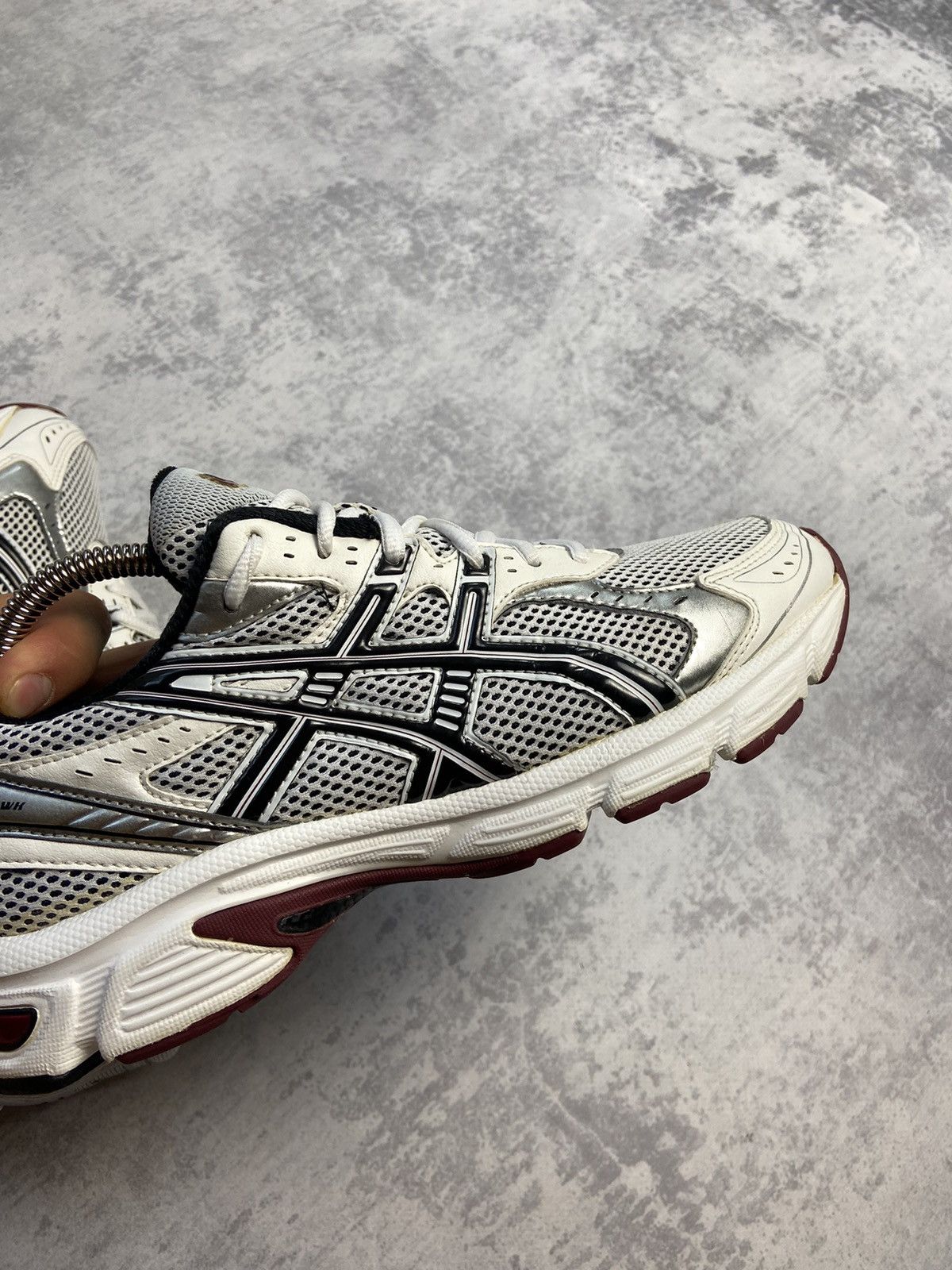 Asics × Vintage RARE ASICS Gel Blackhawk Ruby Y2K Running VINTAGE SNEAKERS Size US 7 / EU 40 - 9 Thumbnail
