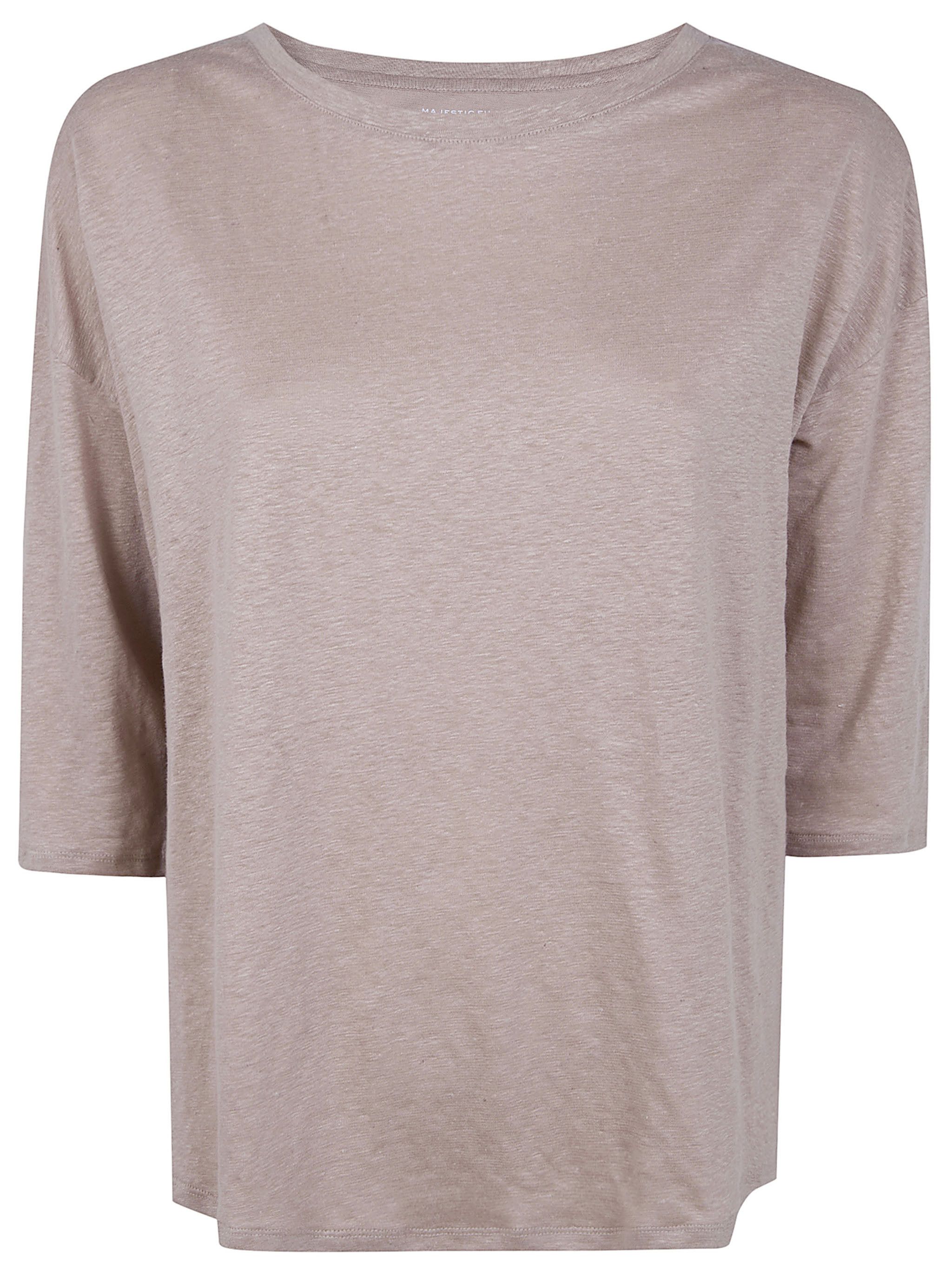 Majestic THREE QUARTER SLEEVE T-SHIRT Size S / US 4 / IT 40 - 1 Thumbnail