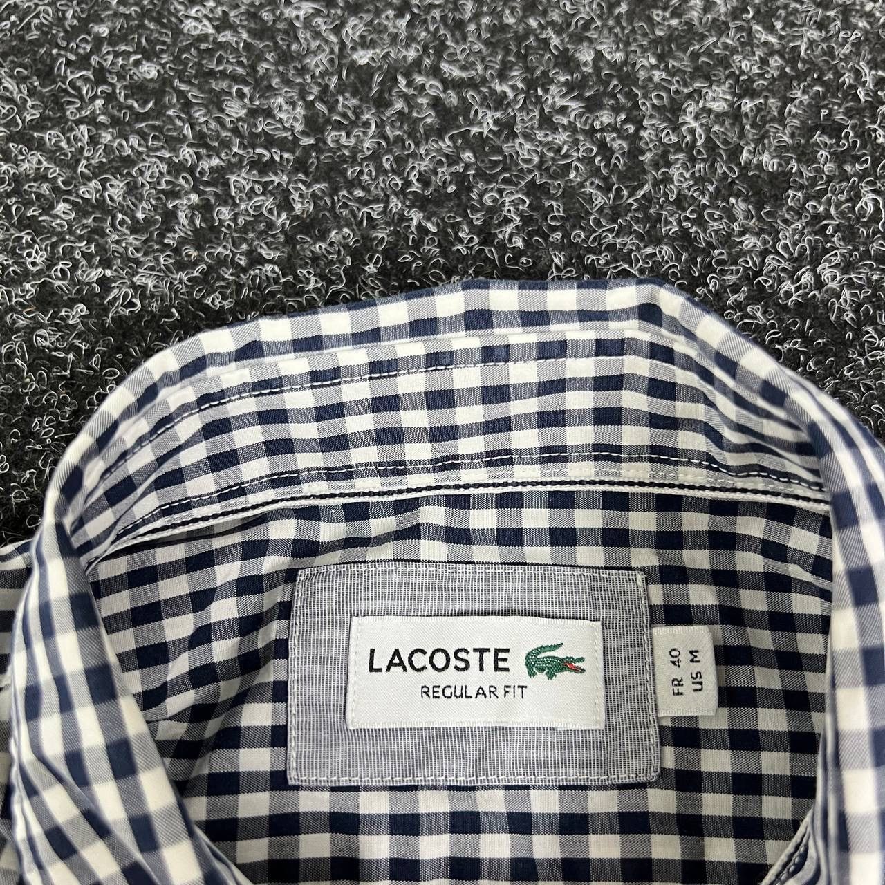 Lacoste Lacoste shirt checkered button up preppy old money style y2k Size US M / EU 48-50 / 2 - 6 Thumbnail