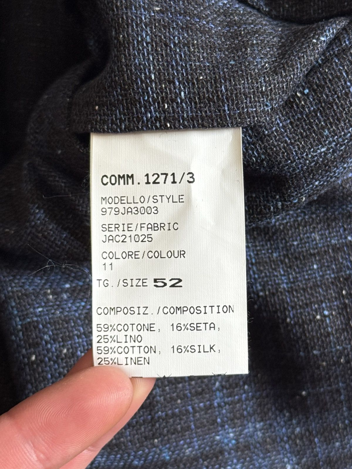 Eleventy Eleventy 52size blazer jacket button up linen blend light Size US L / EU 52-54 / 3 - 12 Thumbnail