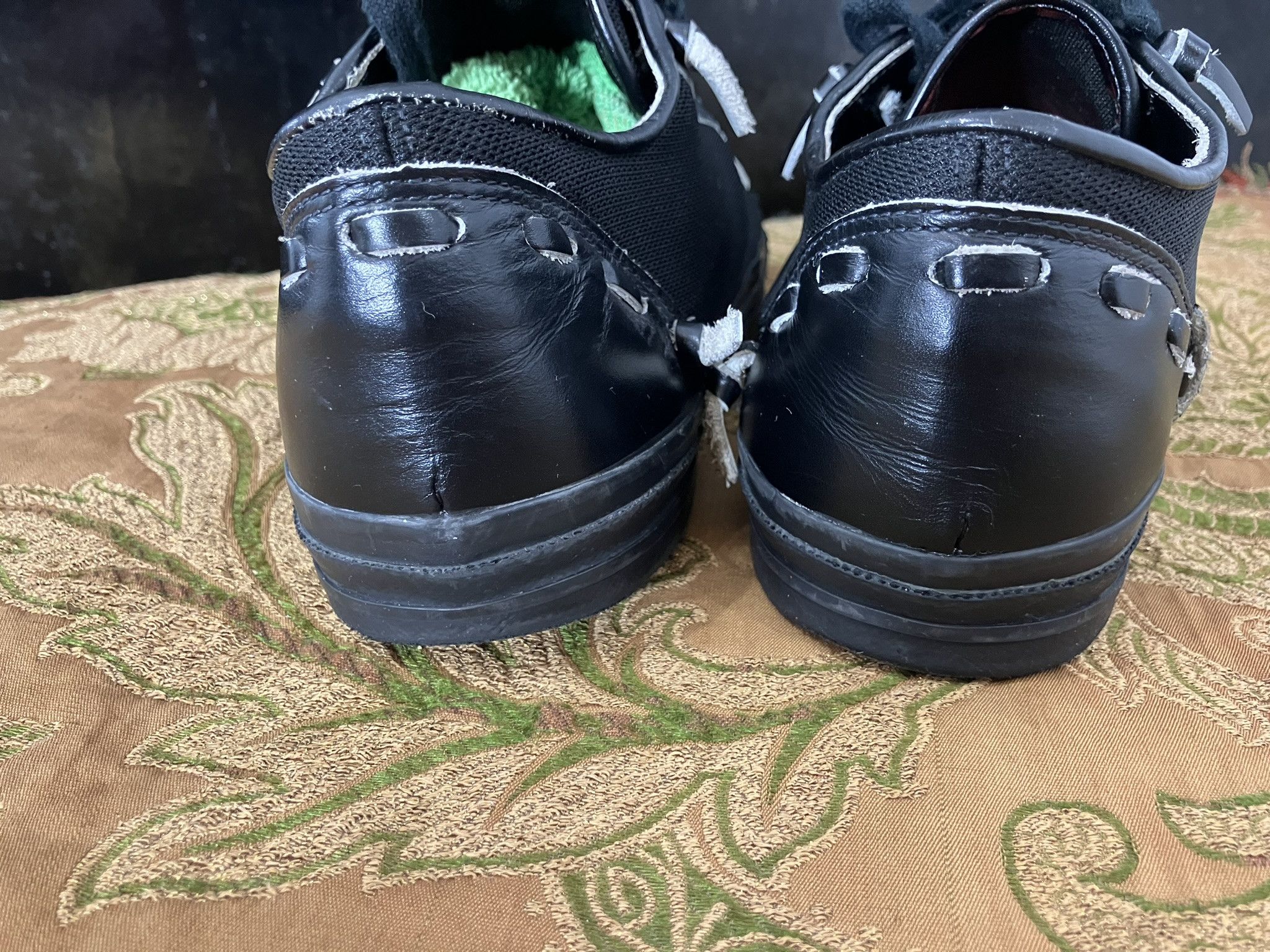 Comme des Garcons Comme des Garçons Black Deconstructed Leather | EU 41 Size US 11 / IT 41 - 6 Thumbnail
