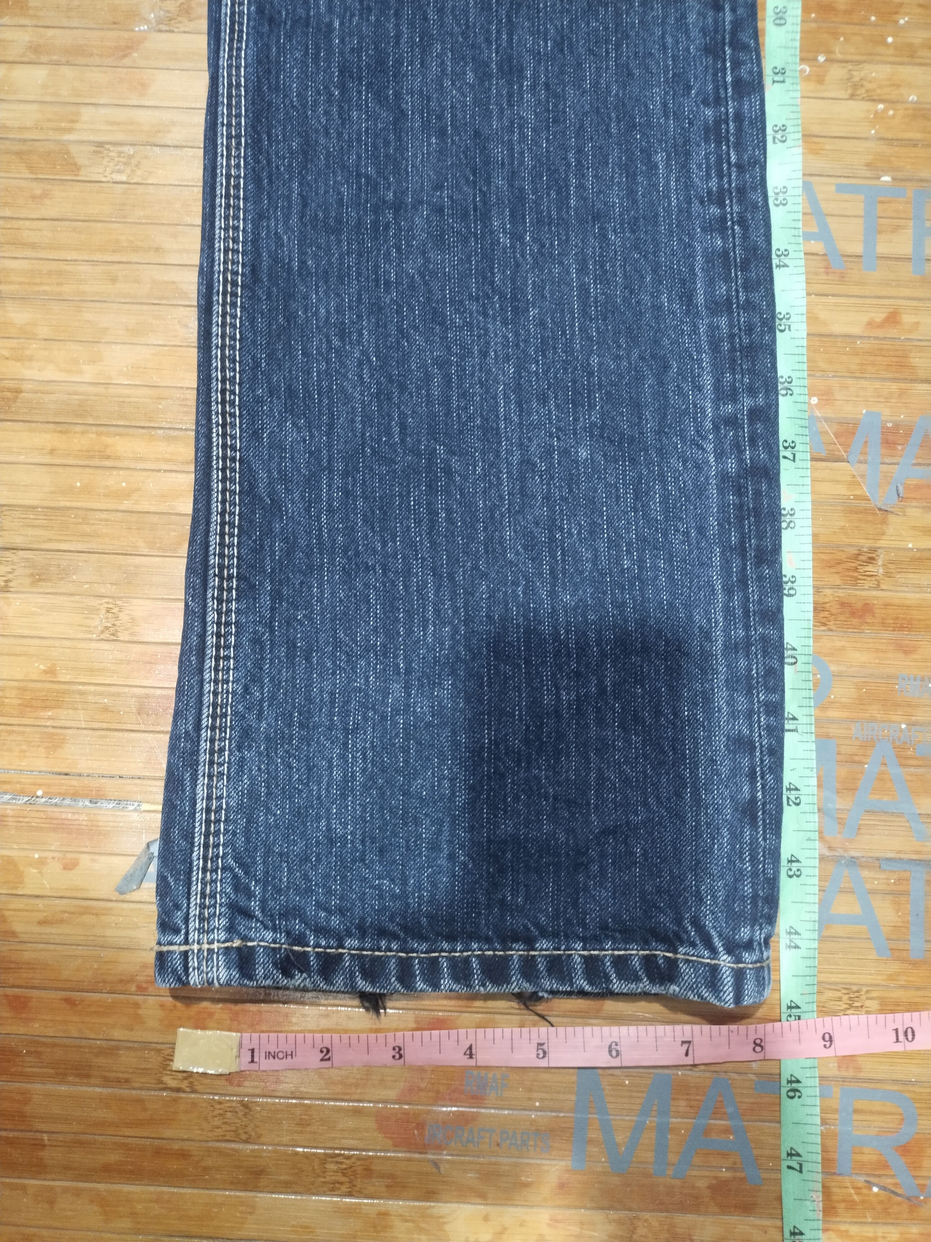 Japanese Brand Jeans Rush/Hour Selvedge Sz 32" Size US 32 / EU 48 - 5 Thumbnail