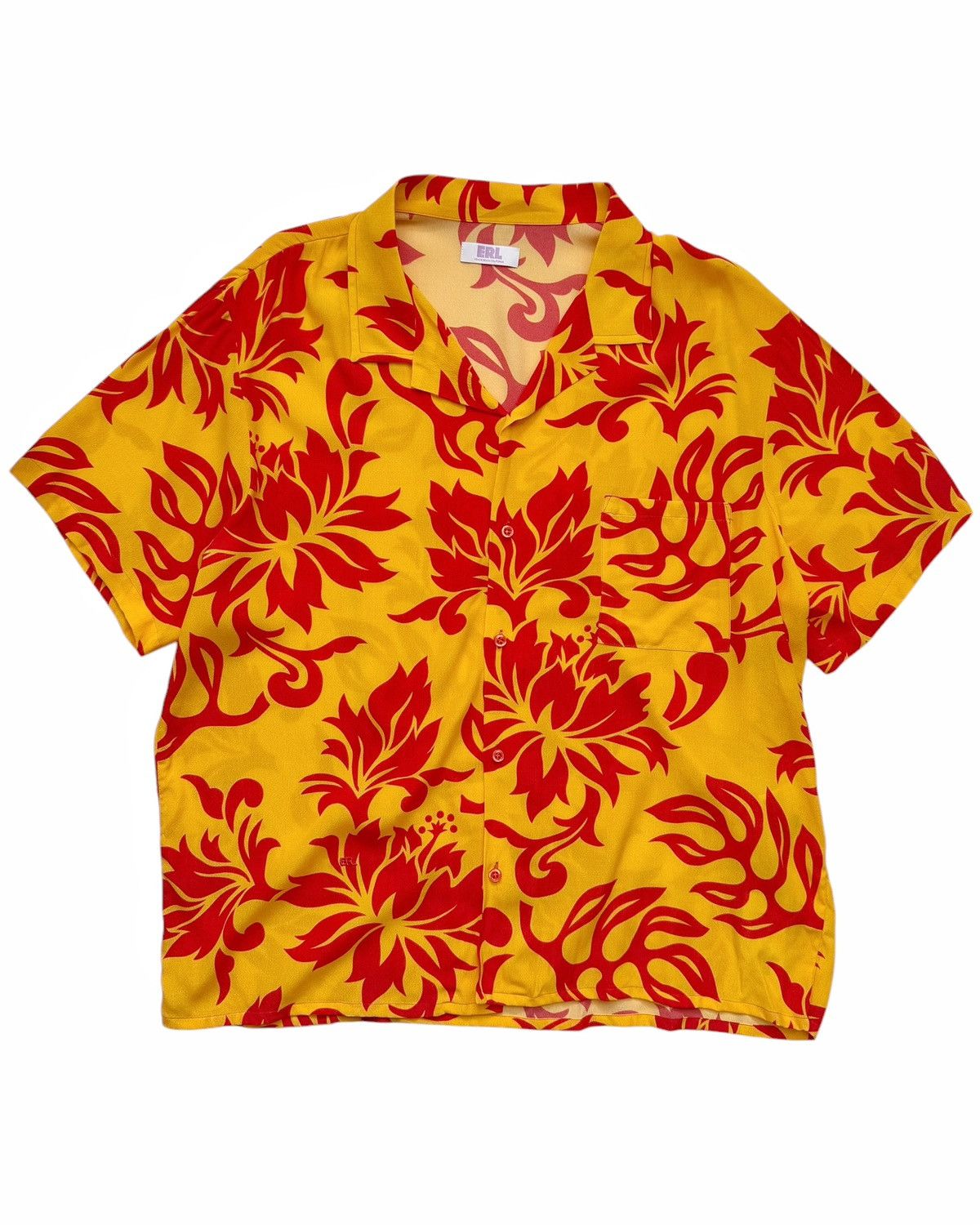 ERL Eco Viscose Tropical Hawaiian Shirt Size US L / EU 52-54 / 3 - 1 Thumbnail