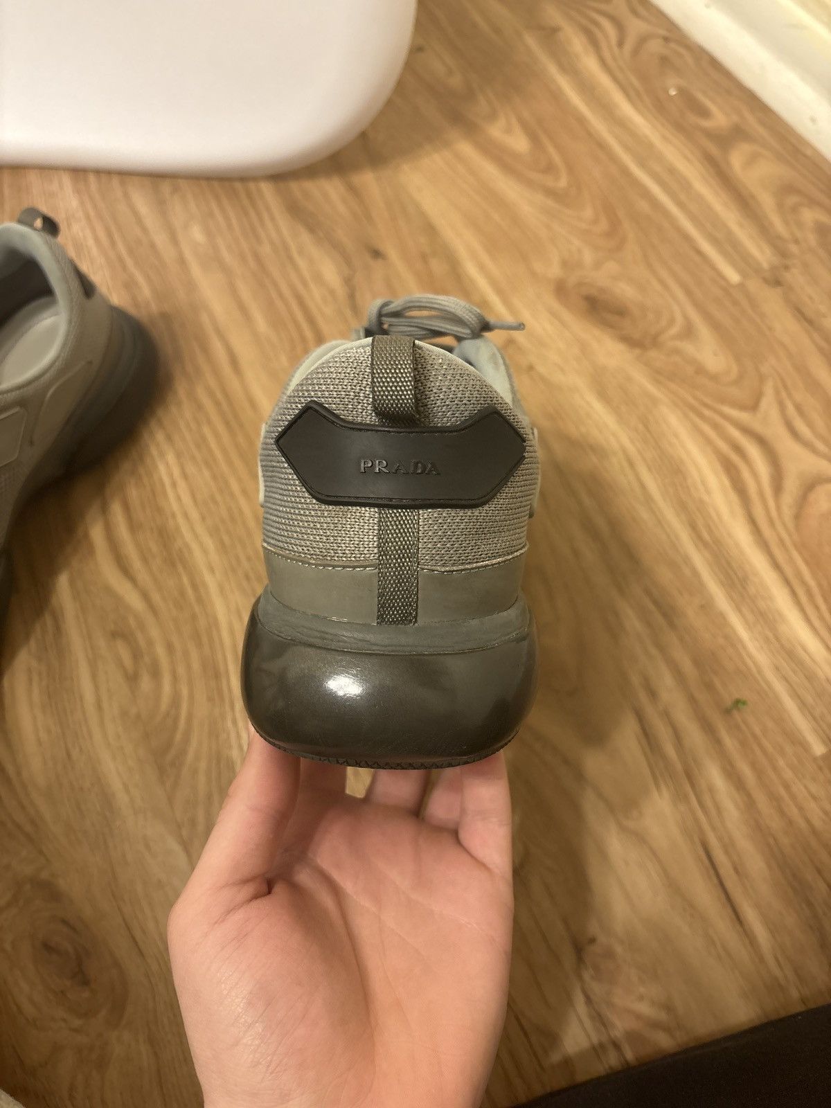Prada Prada Cloudbust In Grey Synthetic Size US 9 / EU 42 - 4 Thumbnail