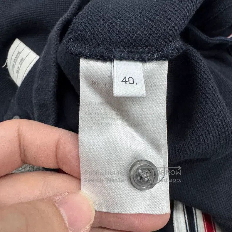 Thom Browne Thom Browne Striped Polo Shirt Size US XXS / EU 40 - 5 Thumbnail