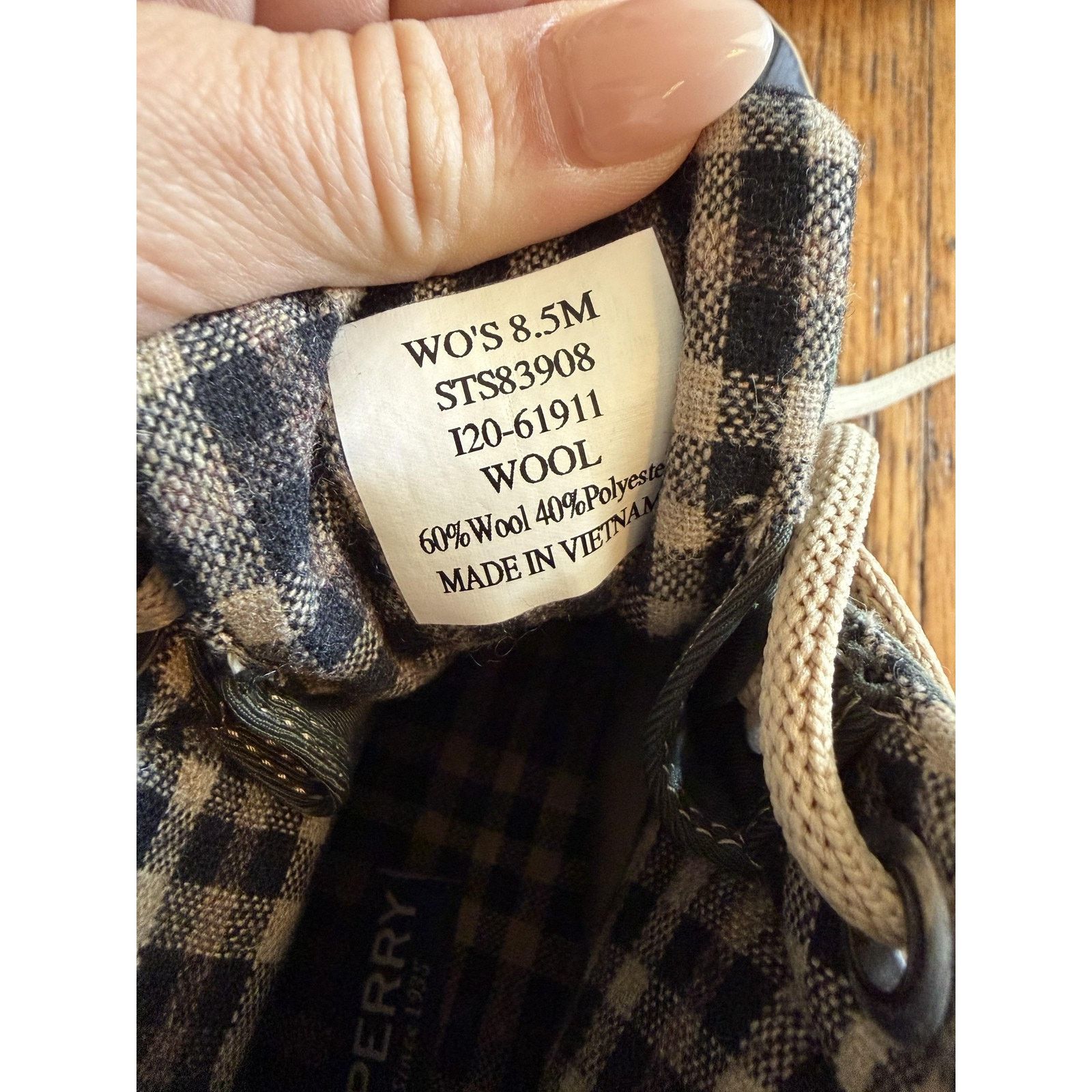 Sperry Sperry Boots Womens Size 8.5 Green Duck Ankle Rain Plaid Size US 6.5 / IT 36.5 - 8 Thumbnail