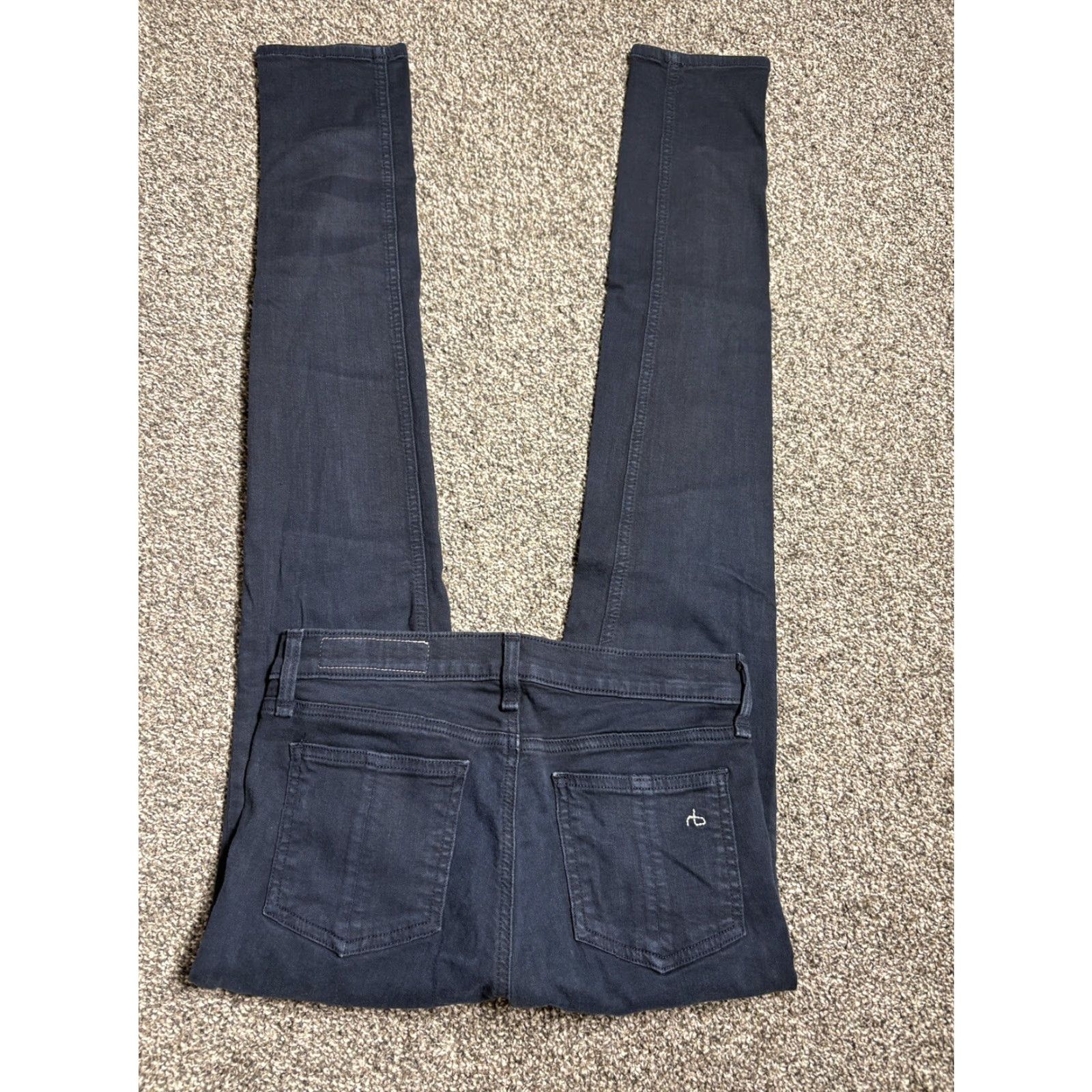 Rag & Bone **Rag & Bone Jeans Women's 26 Black Cotton Mid-Rise Skinny Leg** User: **Rag & Bone Jeans Women's 26 Black Cotton Mid-Rise Skinny Leg** Size 26" / US 2 / IT 38 - 2 Thumbnail