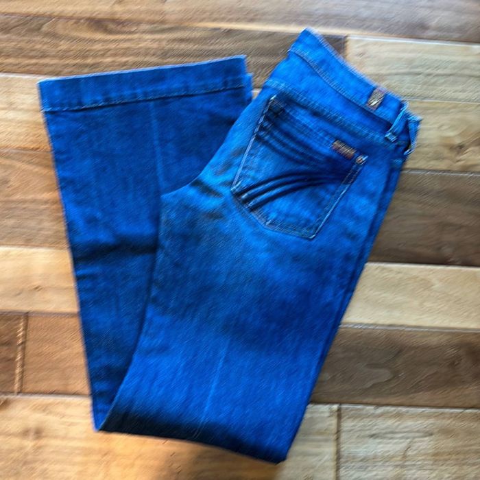 7 For All Mankind 7 for all mankind dojo flare jeans | Grailed