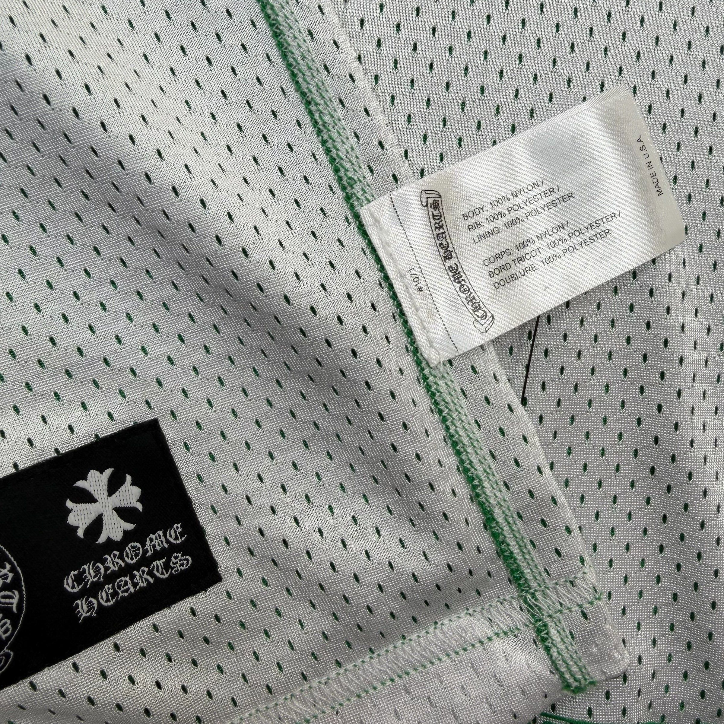Chrome Hearts Chrome Hearts Mesh Warm Up Jersey Green M Size US M / EU 48-50 / 2 - 9 Thumbnail