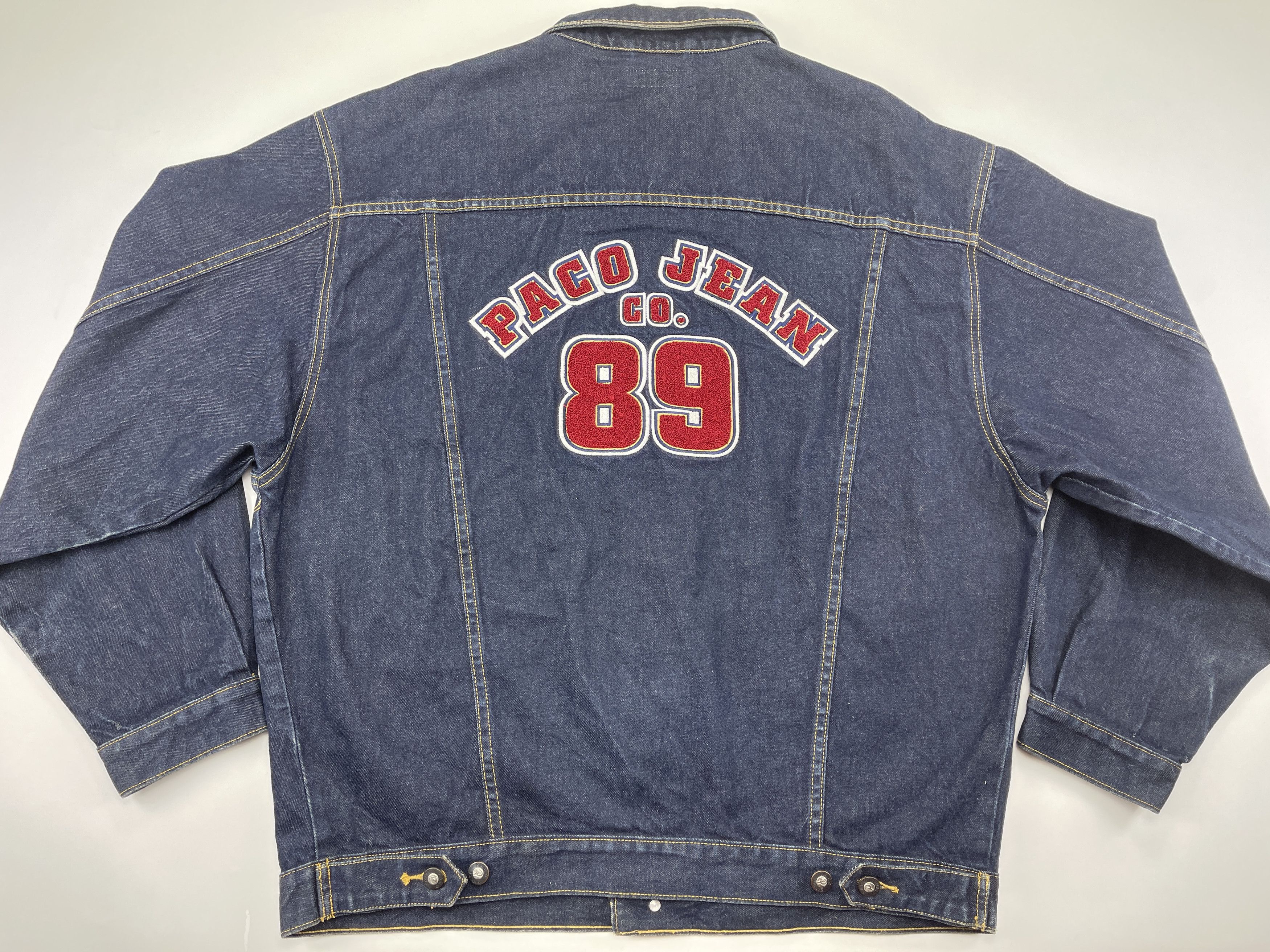Vintage Paco jacket, Paco Sport, vintage denim jacket, 90s hip hop L Size US L / EU 52-54 / 3 - 6 Thumbnail