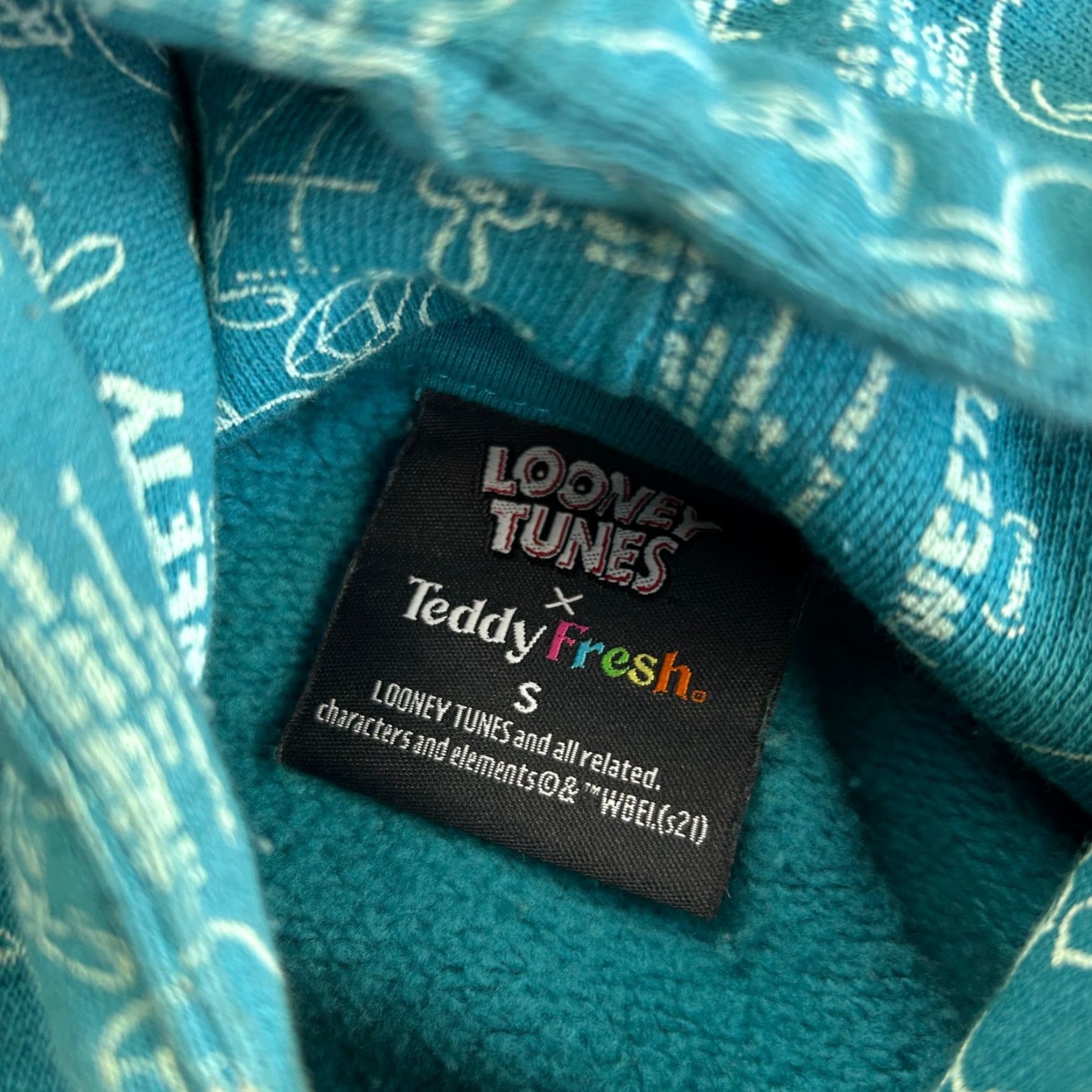Teddy Fresh Teddy Fresh X/Looney Tunes Hoodie Bugs Bunny Design Streetwear Black Size Small Size US S / EU 44-46 / 1 - 4 Thumbnail