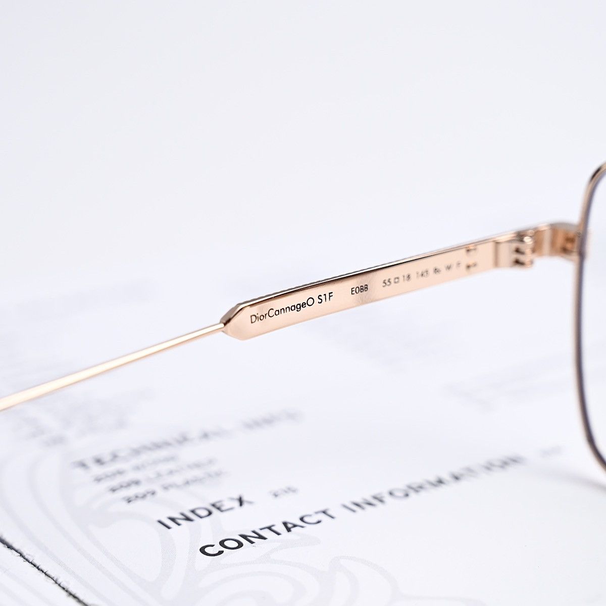 Dior DIOR DIORCANNAGEO S1F E0BB GLASSES Size ONE SIZE - 6 Thumbnail