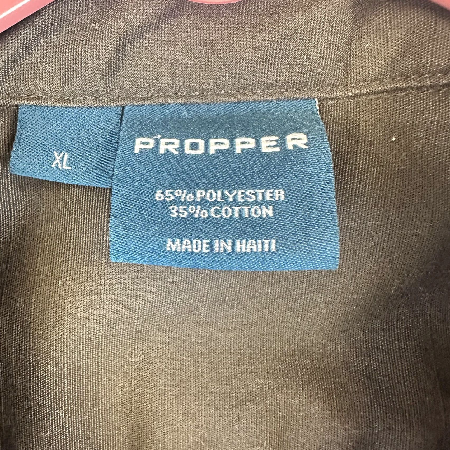 Propper Propper Shirt Mens XL Brown Short Sleeve Button Front Utility Military Work Size US XL / EU 56 / 4 - 4 Thumbnail