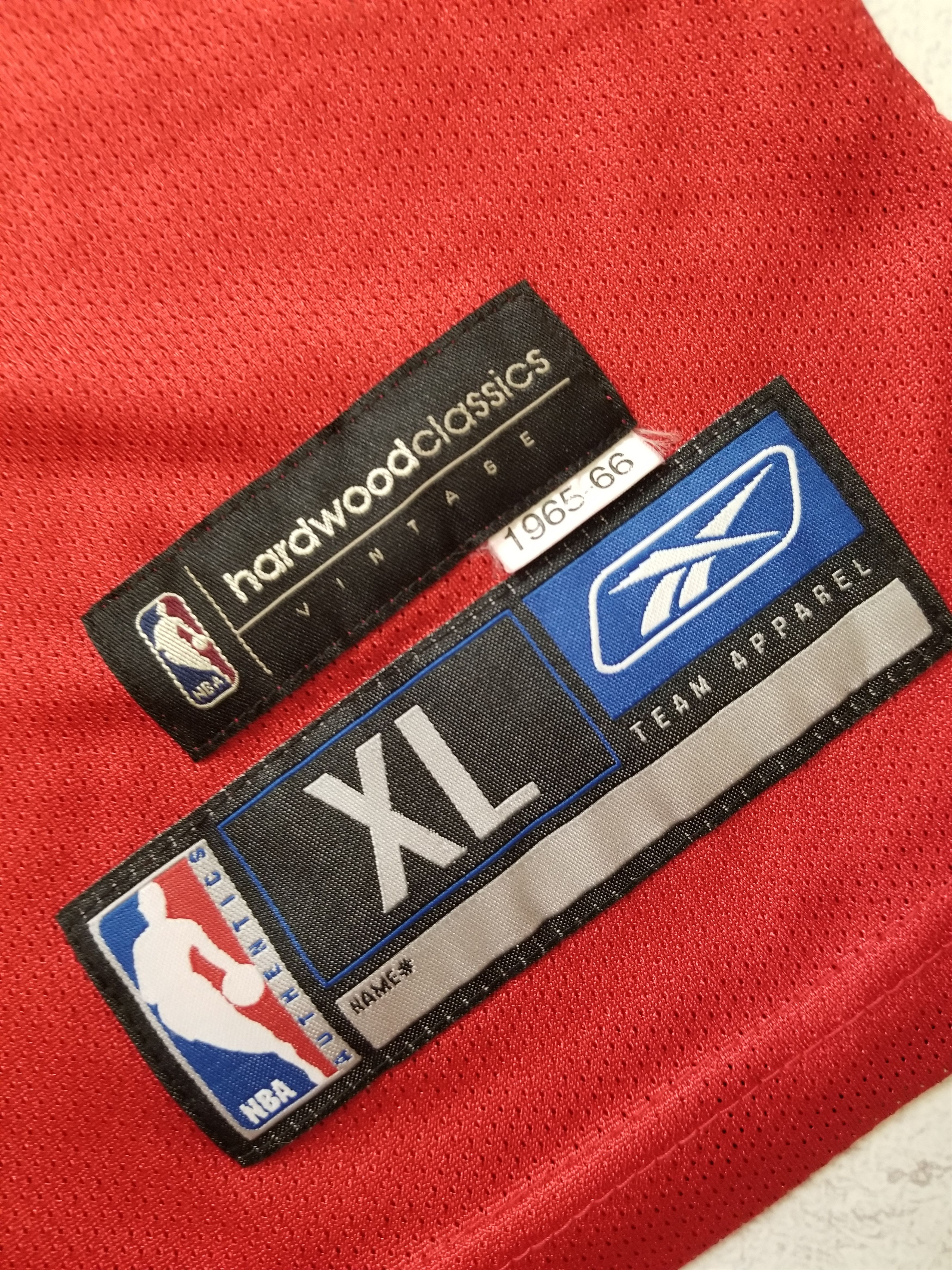 Reebok Allen Iverson Philadelphia 76ers Sixers Jersey 1965-1966 Size US L / EU 52-54 / 3 - 16 Thumbnail