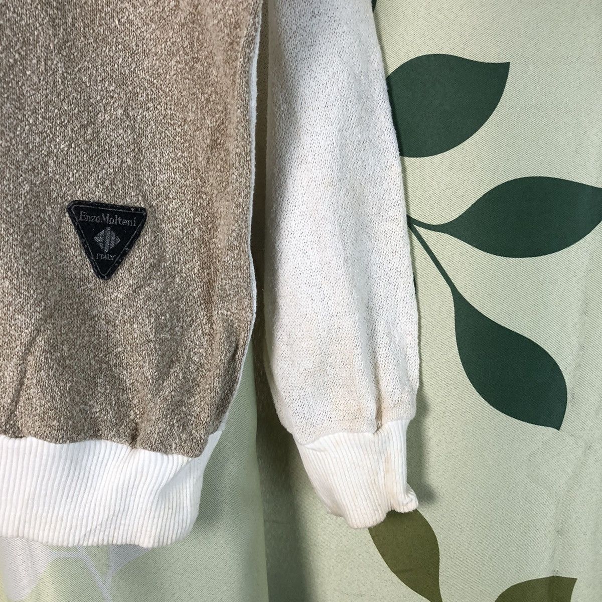 Vintage Enzo Molteni White vintage Sweatshirt #7422 Size US M / EU 48-50 / 2 - 12 Thumbnail