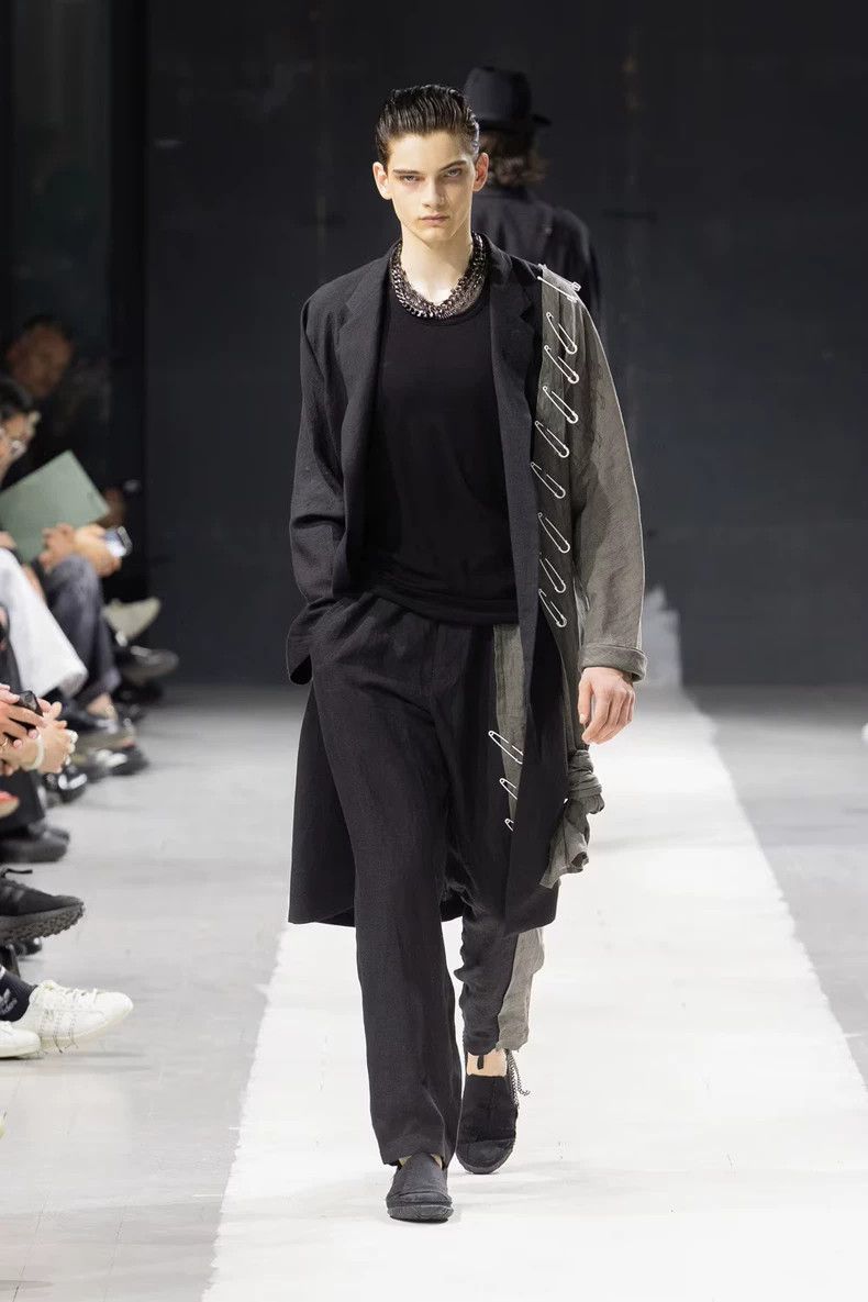 Yohji Yamamoto Yohji Yamamoto24SS Big Pin Knot Coat 2503-Nextarrow Size US M / EU 48-50 / 2 - 2 Thumbnail