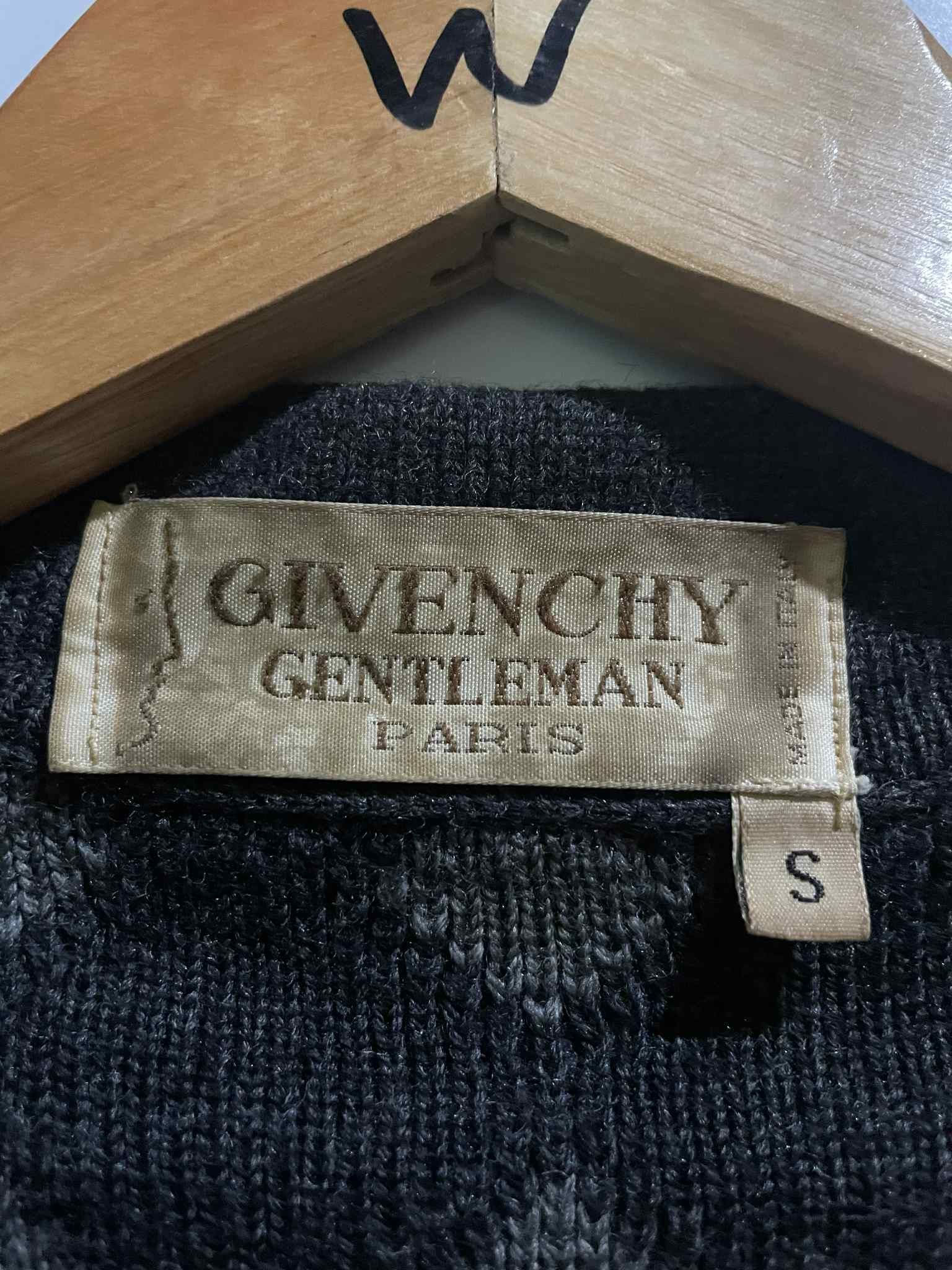 Givenchy Vintage Givenchy Gentleman Paris Wool Sweater Size US S / EU 44-46 / 1 - 2 Thumbnail