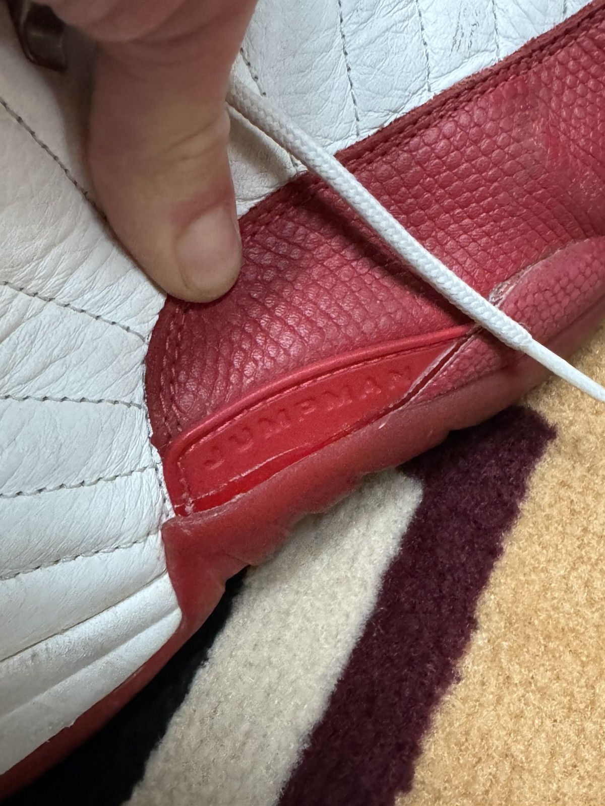 Jordan Brand 1996 OG Nike Air Jordan 12 Cherry Size US 13 / EU 46 - 9 Thumbnail