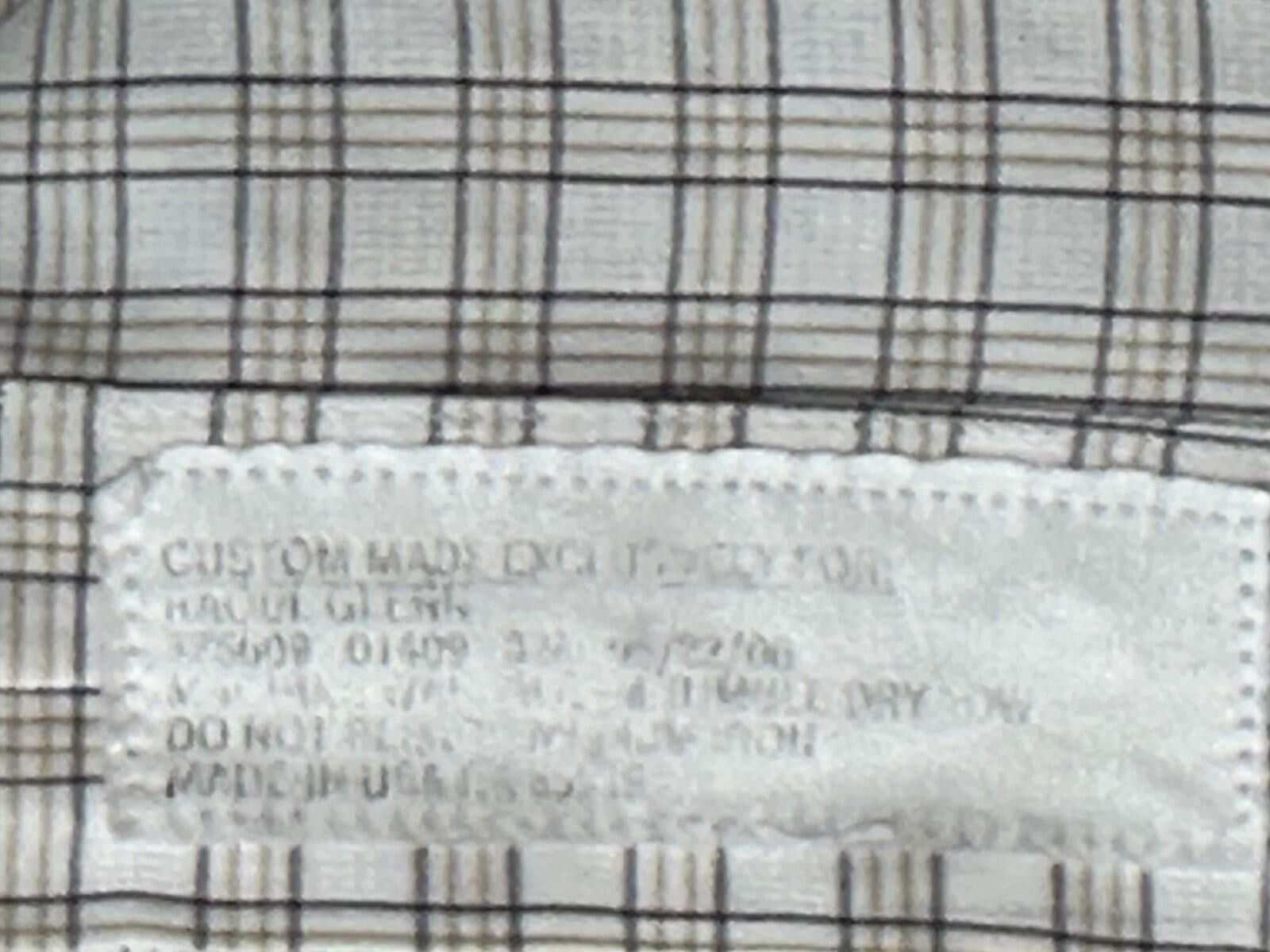 Other Corporate Image Tom James Check Tailored Oxford Brown Men XL Size US XL / EU 56 / 4 - 7 Thumbnail