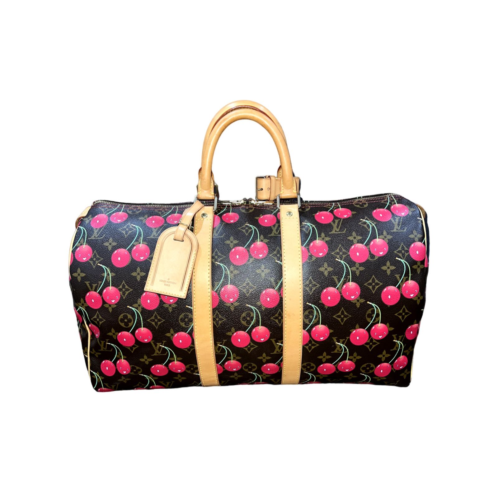 Louis Vuitton Louis Vuitton Keepall Takashi Cherry Monogram Travel Bag Size ONE SIZE - 1 Thumbnail