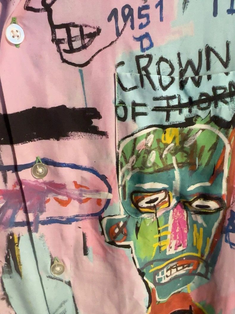 Wacko Maria Wacko Maria JEAN-MICHEL BASQUIAT collaboration graffiti Ha Size US M / EU 48-50 / 2 - 6 Thumbnail