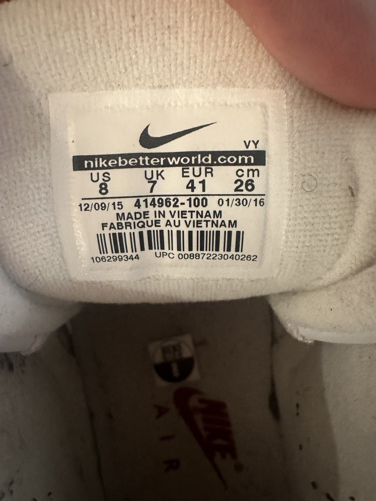 Nike Nike Air Uptempo Size US 8 / EU 41 - 4 Thumbnail