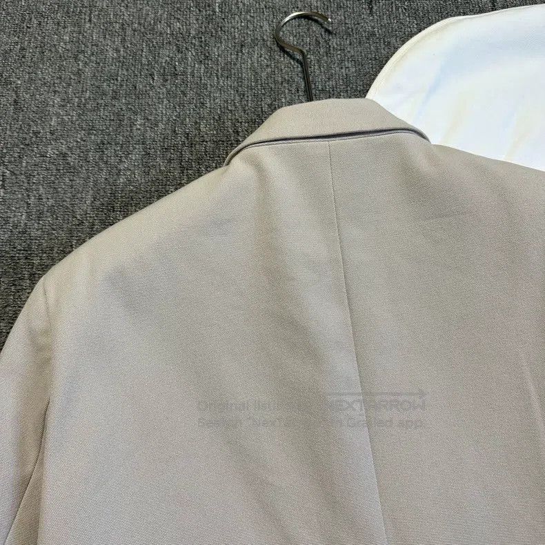 Dior Dior 23ss beige solid colour lapel single-breasted canvas Size 52R - 4 Thumbnail