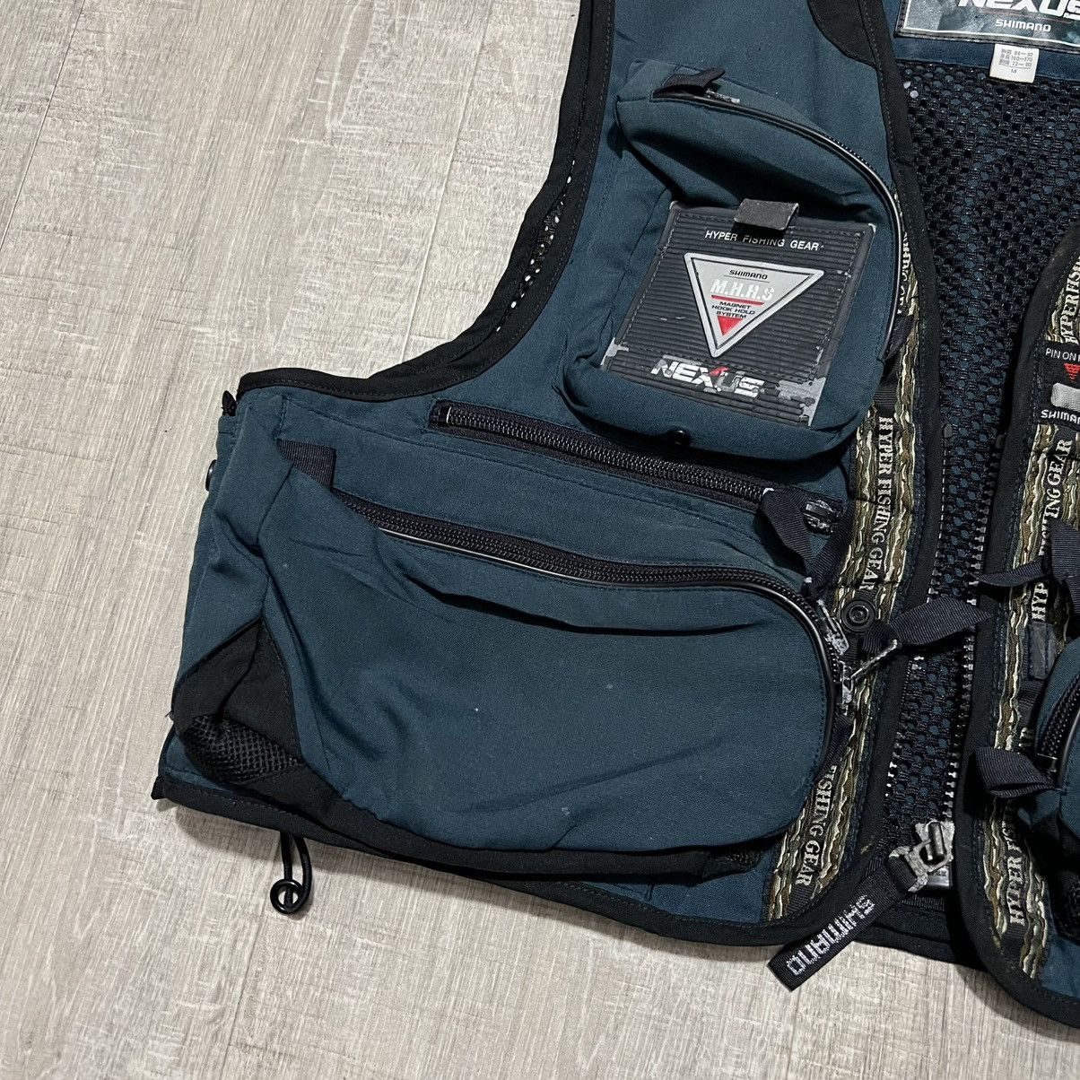 Japanese Brand × Vintage Vintage shimano fishing gear nexus vest Size US M / EU 48-50 / 2 - 2 Thumbnail