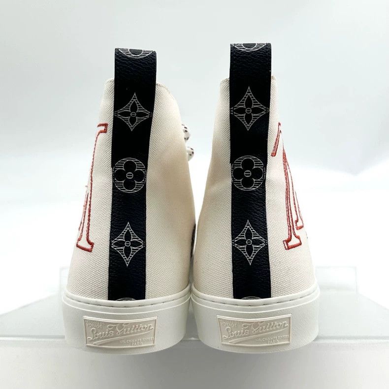 Louis Vuitton Louis Vuitton Sunflower co-branded inverted logo embroider Size US 7 / EU 40 - 5 Thumbnail