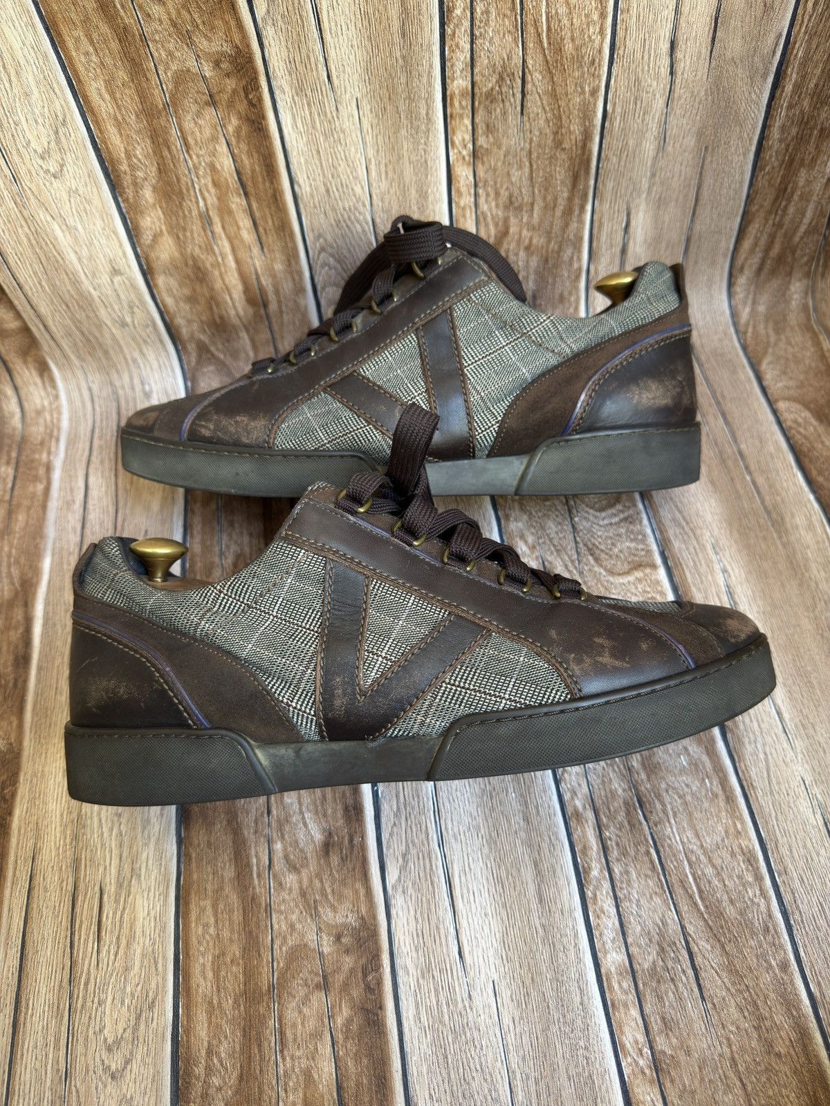 Louis Vuitton Vtg rare patch sneaker Size US 11 / EU 44 - 6 Thumbnail
