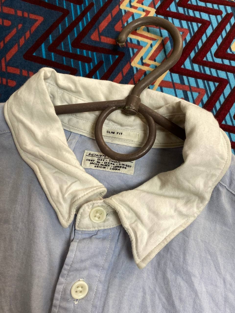 Allsaints × Vintage Allsaints luxury streetwear shirt Size US S / EU 44-46 / 1 - 5 Thumbnail