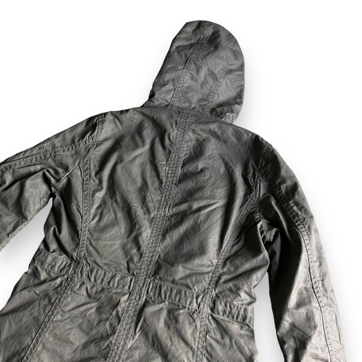 Genetic Manipulation Shinichiro Kuriya 🇯🇵 SHINICHIRO KARIYA WAXED FUR RACOON HOODIE PARKA JACKET Size US M / EU 48-50 / 2 - 9 Thumbnail