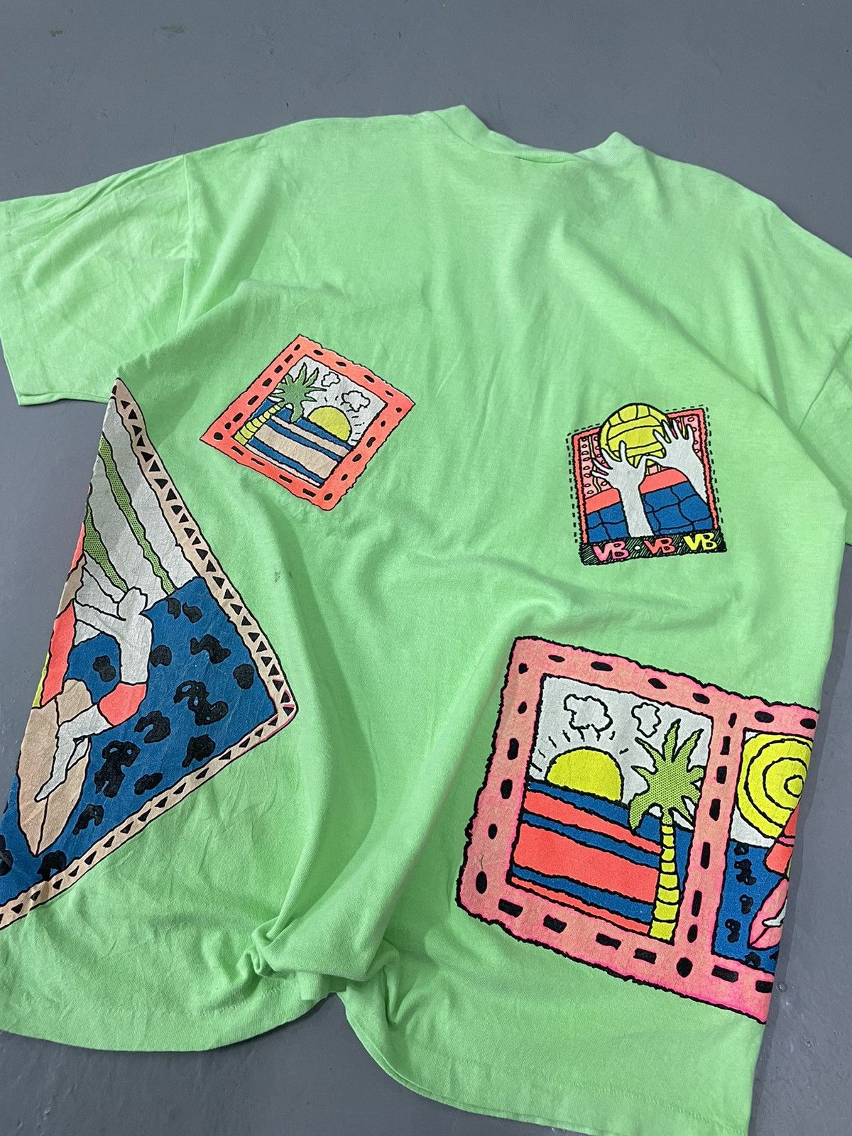 Vintage Vintage 80s Surf Mania Size US XL / EU 56 / 4 - 7 Thumbnail