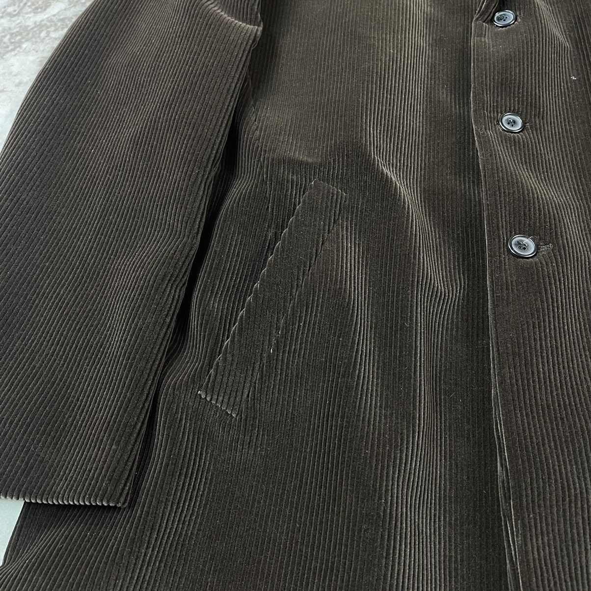 Neil Barrett Neil Barrett Italy Single Breasted Corduroy Overcoat Jacket Size US XL / EU 56 / 4 - 9 Thumbnail