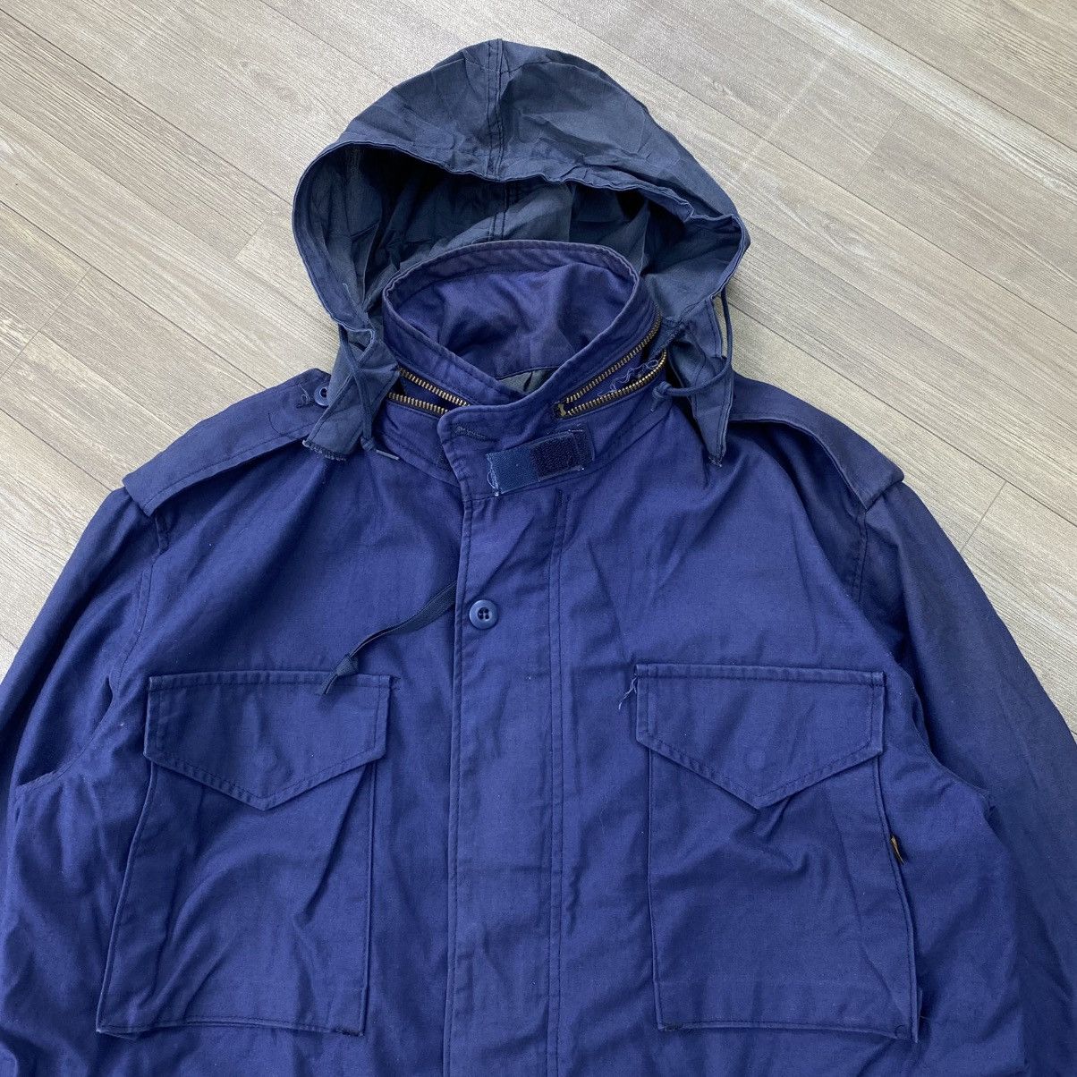 Alpha Industries Vintage Alpha Industries M65 Military Field Jacket Navy Size US M / EU 48-50 / 2 - 4 Thumbnail