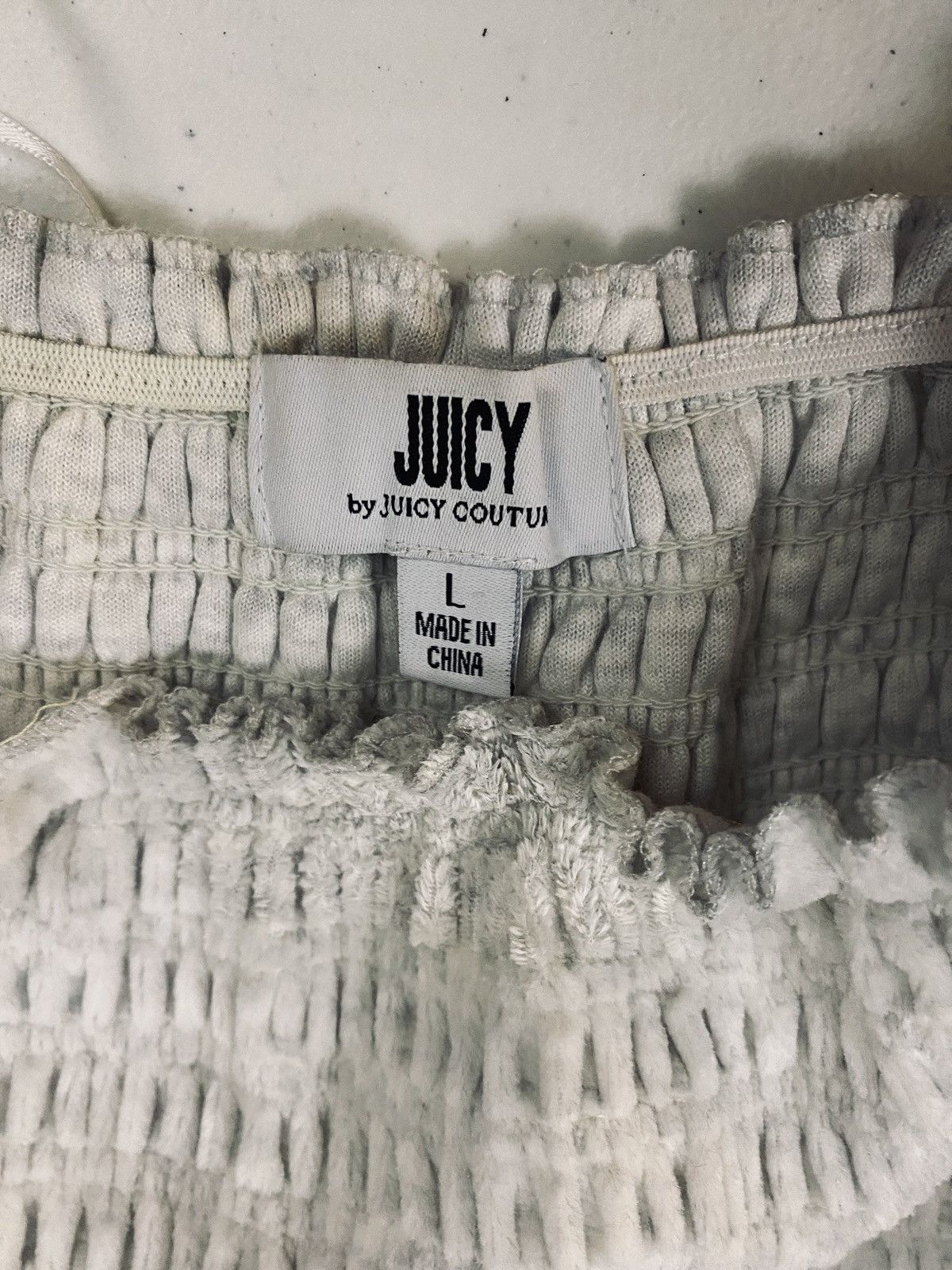 Juicy Couture Juicy By Juicy Couture Velour Strapless Sun Dress Size L NWT Size L / US 10 / IT 46 - 2 Thumbnail