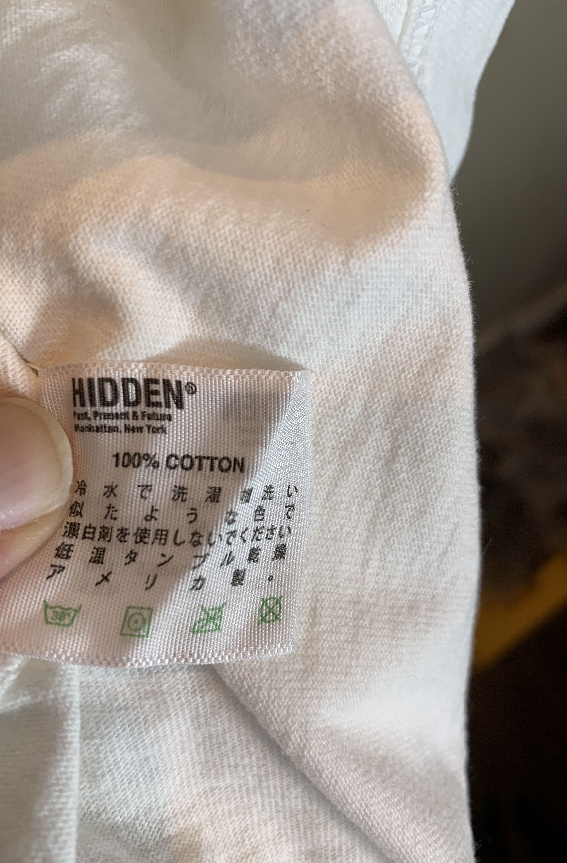 HIDDEN *RARE* Hidden New York USA-Made T-Shirt - Medium Size US M / EU 48-50 / 2 - 10 Thumbnail