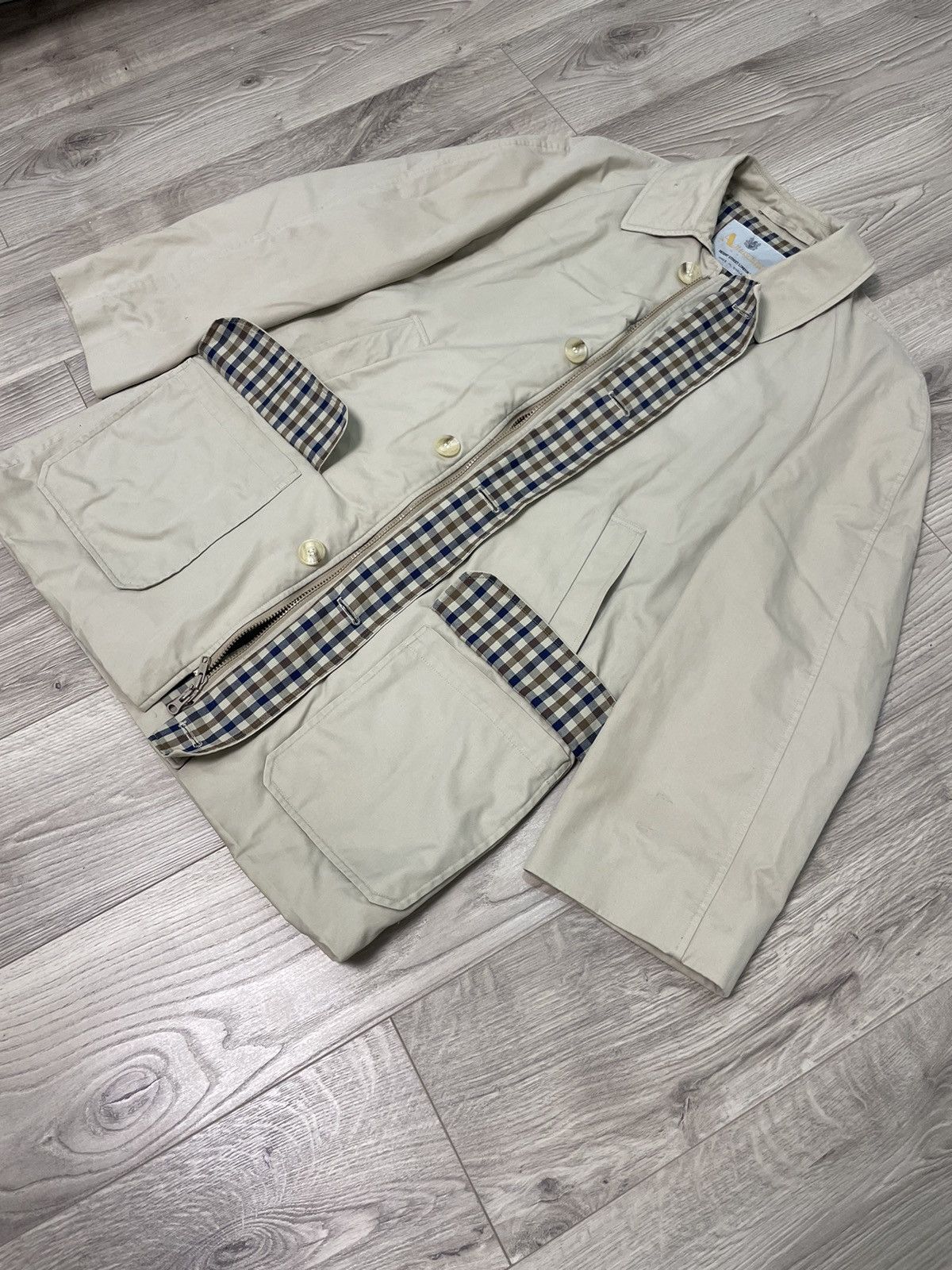 Aquascutum × Vintage Aquascutum coat Size US XL / EU 56 / 4 - 7 Thumbnail