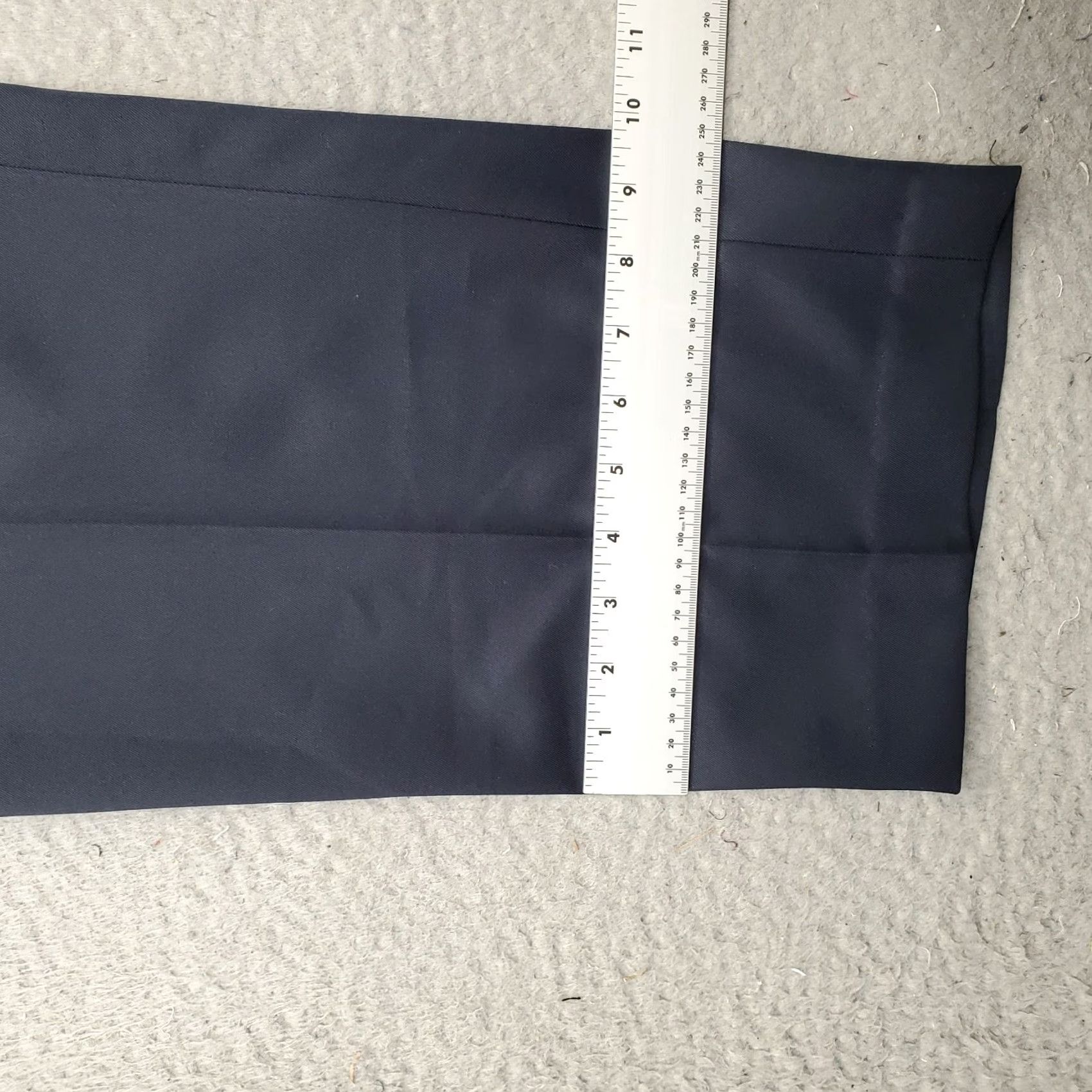 Van Heusen Van Heusen Traveler Pants Mens 36x30 Navy Premium Non-Iron Classic Straight Leg Pants Mens Size 36 Navy White? Size US 36 / EU 52 - 5 Thumbnail