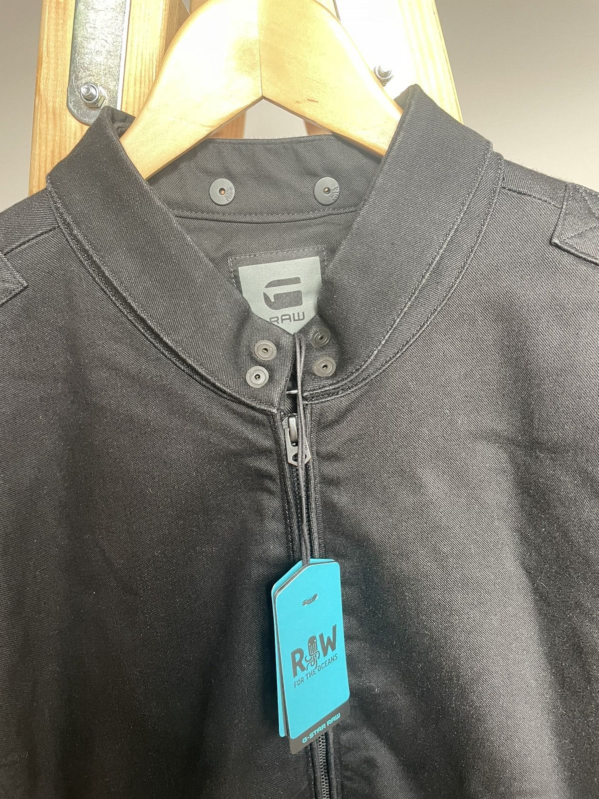 G-Star G Star Raw x Pharell Williams For the Oceans Woman Bomber Size XL / US 12-14 / IT 48-50 - 2 Thumbnail
