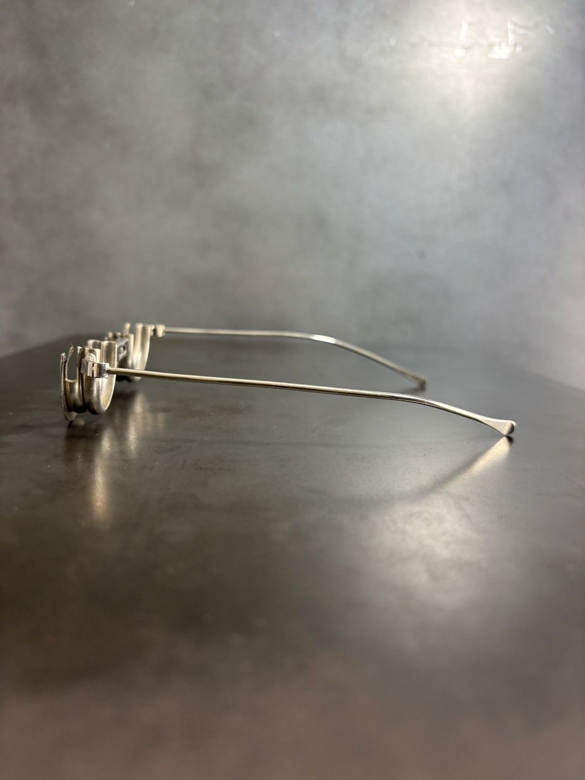 American Optical Antique Trial Frame 1900s Optical Instrument Silver Lense Size ONE SIZE - 11 Thumbnail