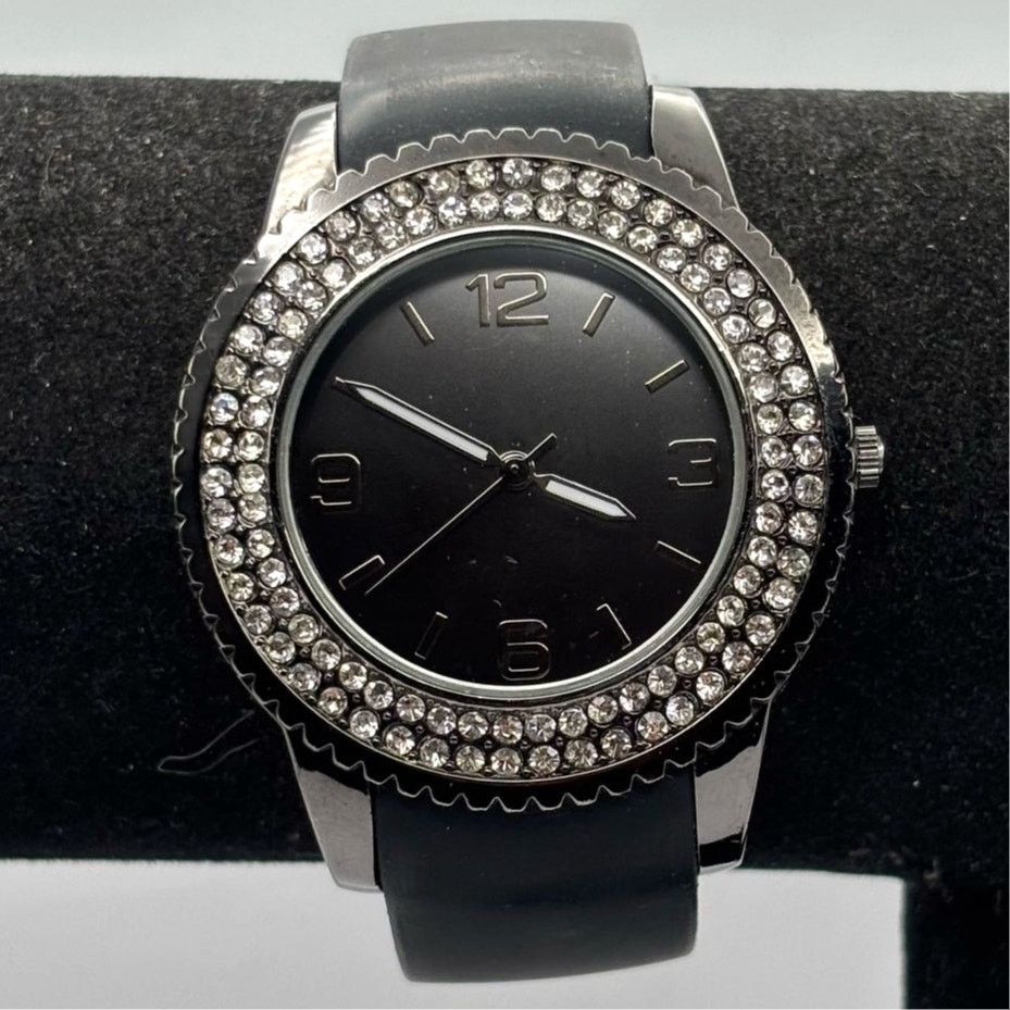 Other Silver & Black Men's Watch Size ONE SIZE - 1 Thumbnail