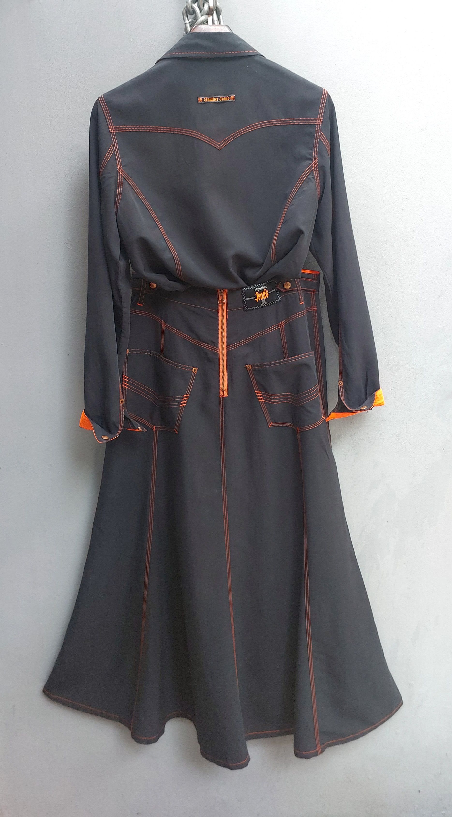 Jean Paul Gaultier Jean Paul Gaultier Western-Inspired Shirt and Skirt Size M / US 6-8 / IT 42-44 - 4 Thumbnail