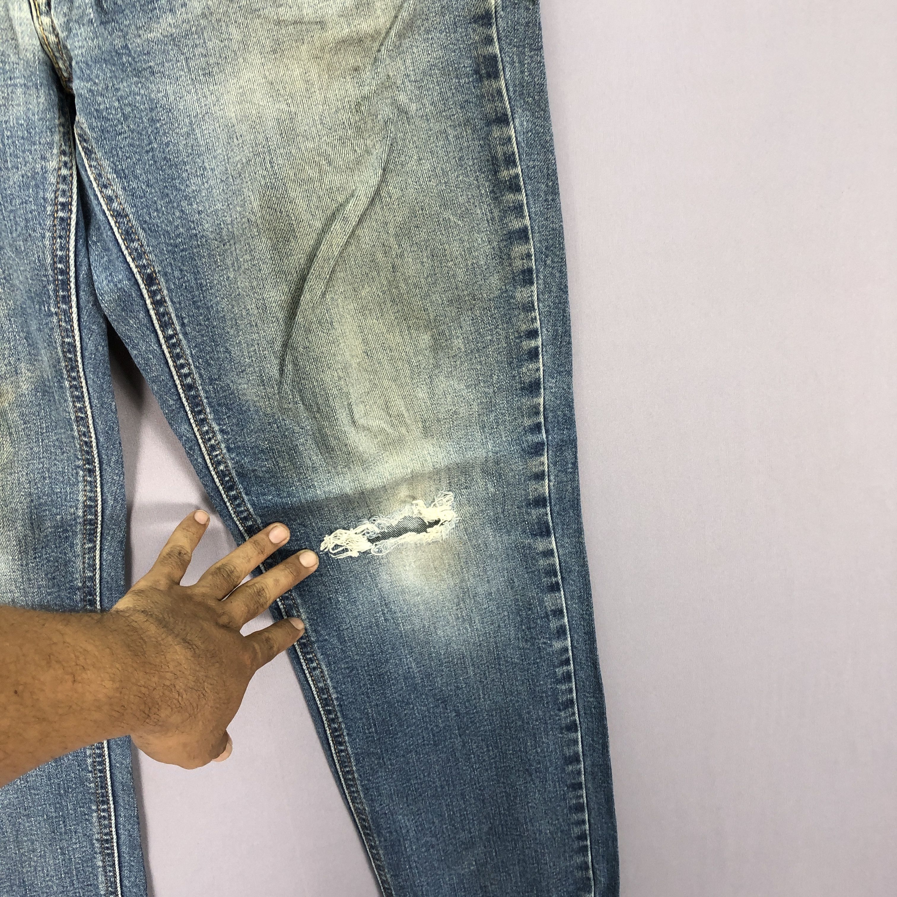 Levi's Vintage Levis 541 Distressed Jeans Levi's Dirty Mud Denim Size US 30 / EU 46 - 6 Thumbnail