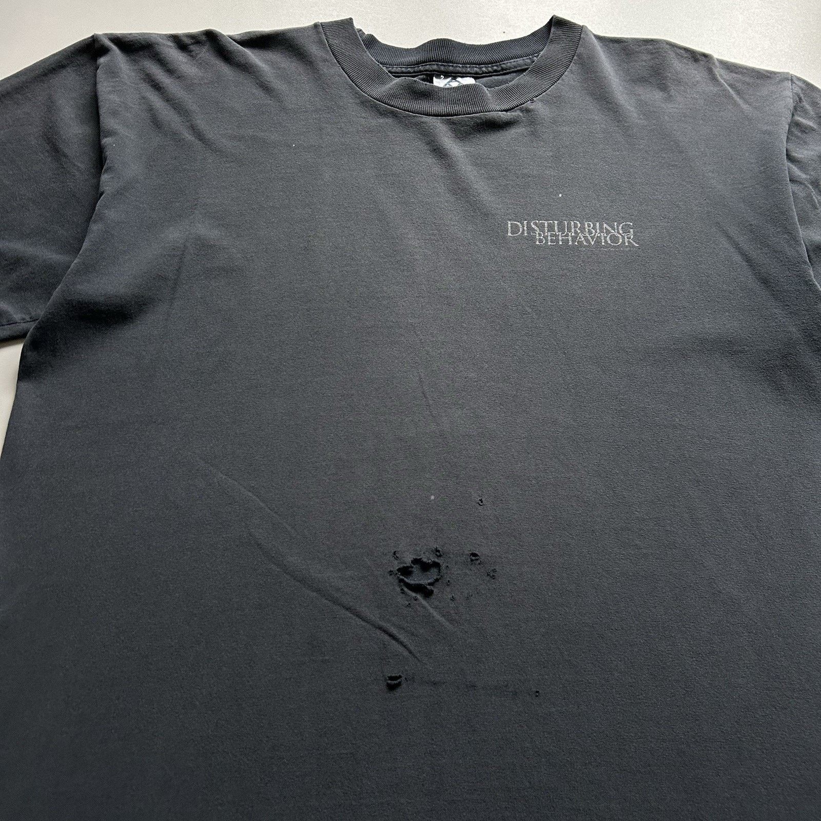 Vintage Vintage 90s Disturbing Behaviour Shirt XL Faded Distressed Size US XL / EU 56 / 4 - 4 Thumbnail