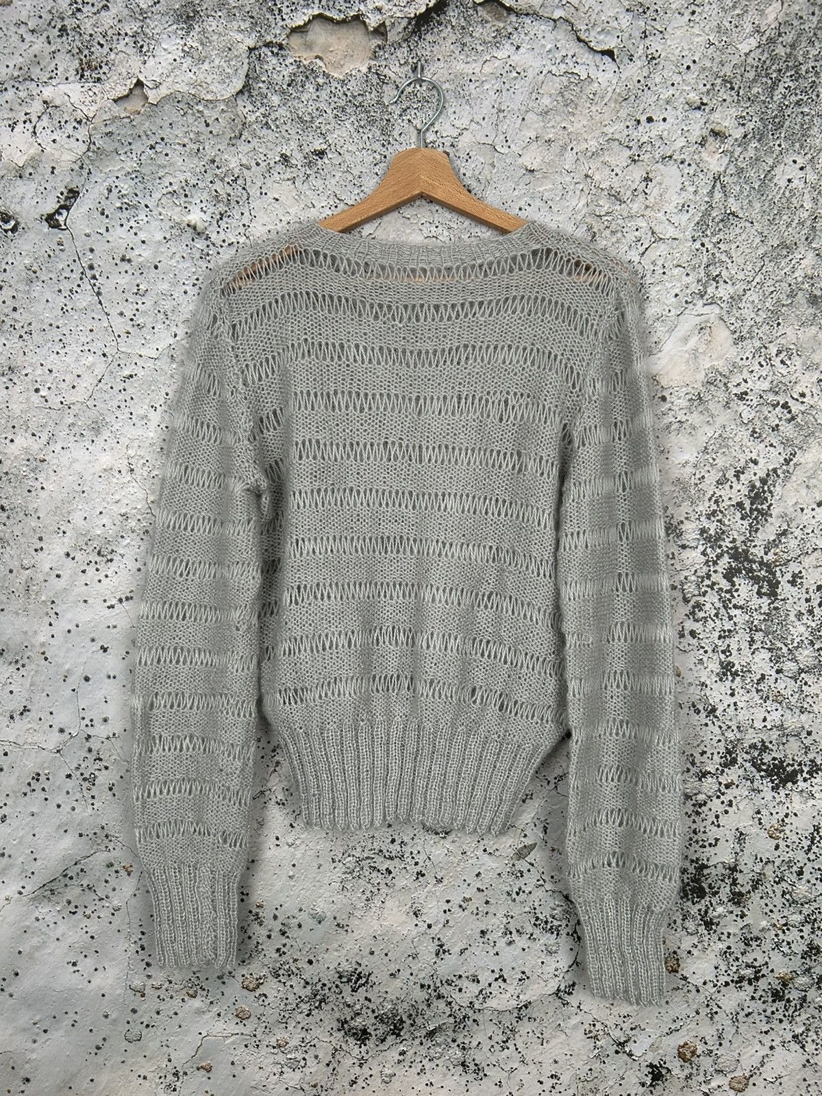 Handmade Vintage Handmade Knitted Sweater Japanese Avant Garde Wool Size US M / EU 48-50 / 2 - 4 Thumbnail