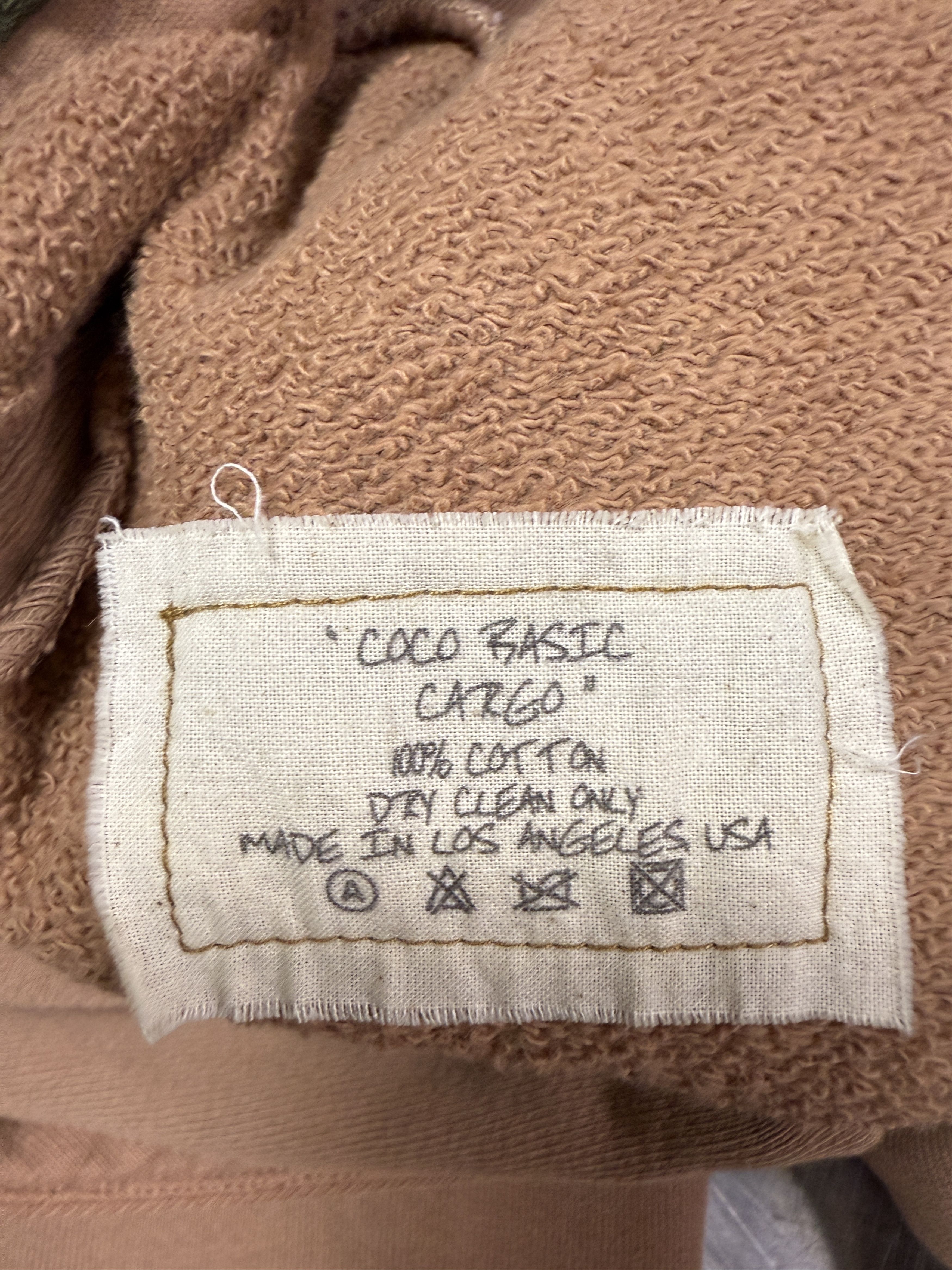 Greg Lauren $1250 Greg Lauren Coco Basic Cotton "Cargo" Sweatpants Size US 36 / EU 52 - 10 Thumbnail