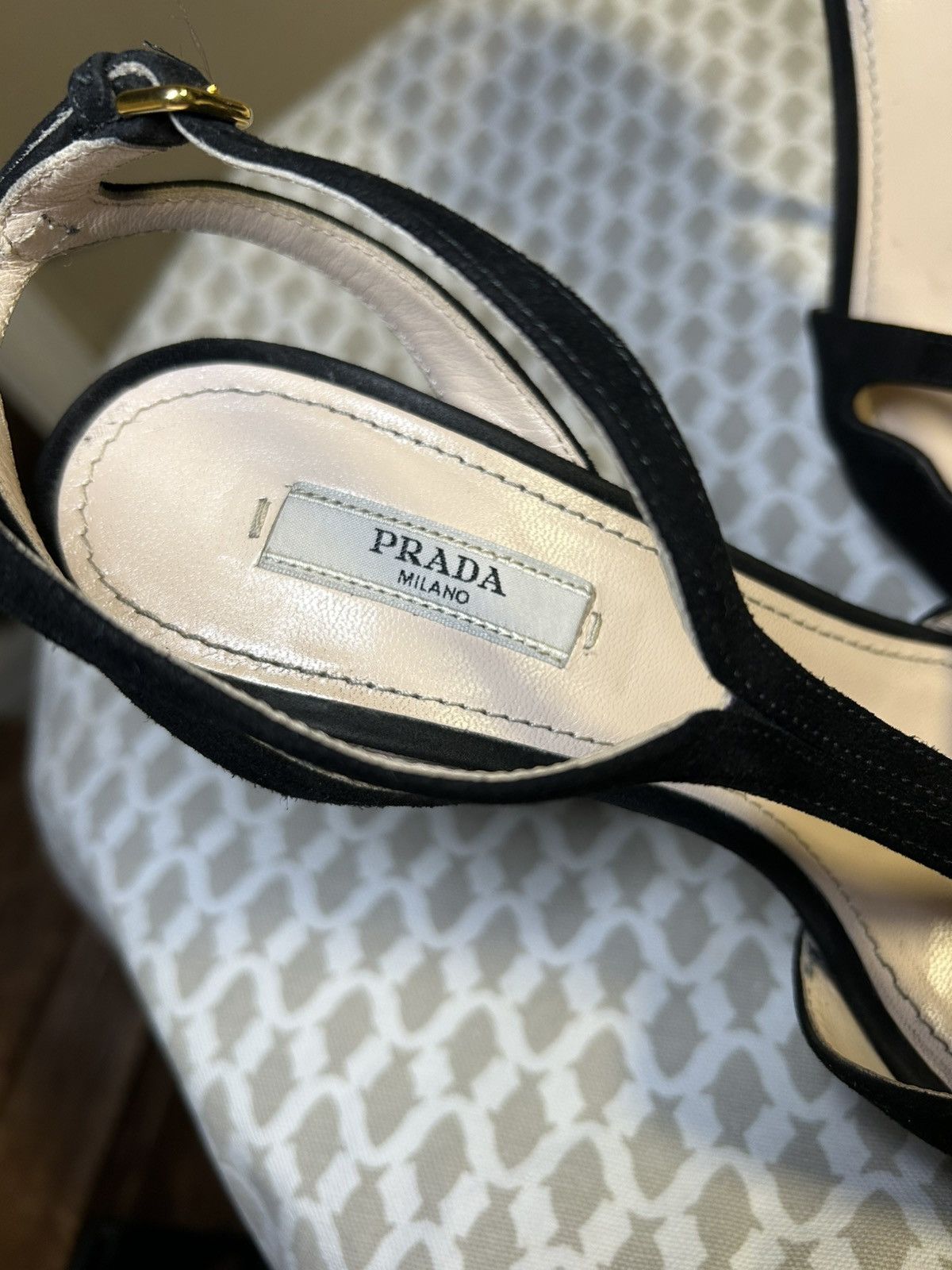 Prada Early 2000s archive goatskin prada heels Size US 8.5 / IT 38.5 - 8 Thumbnail